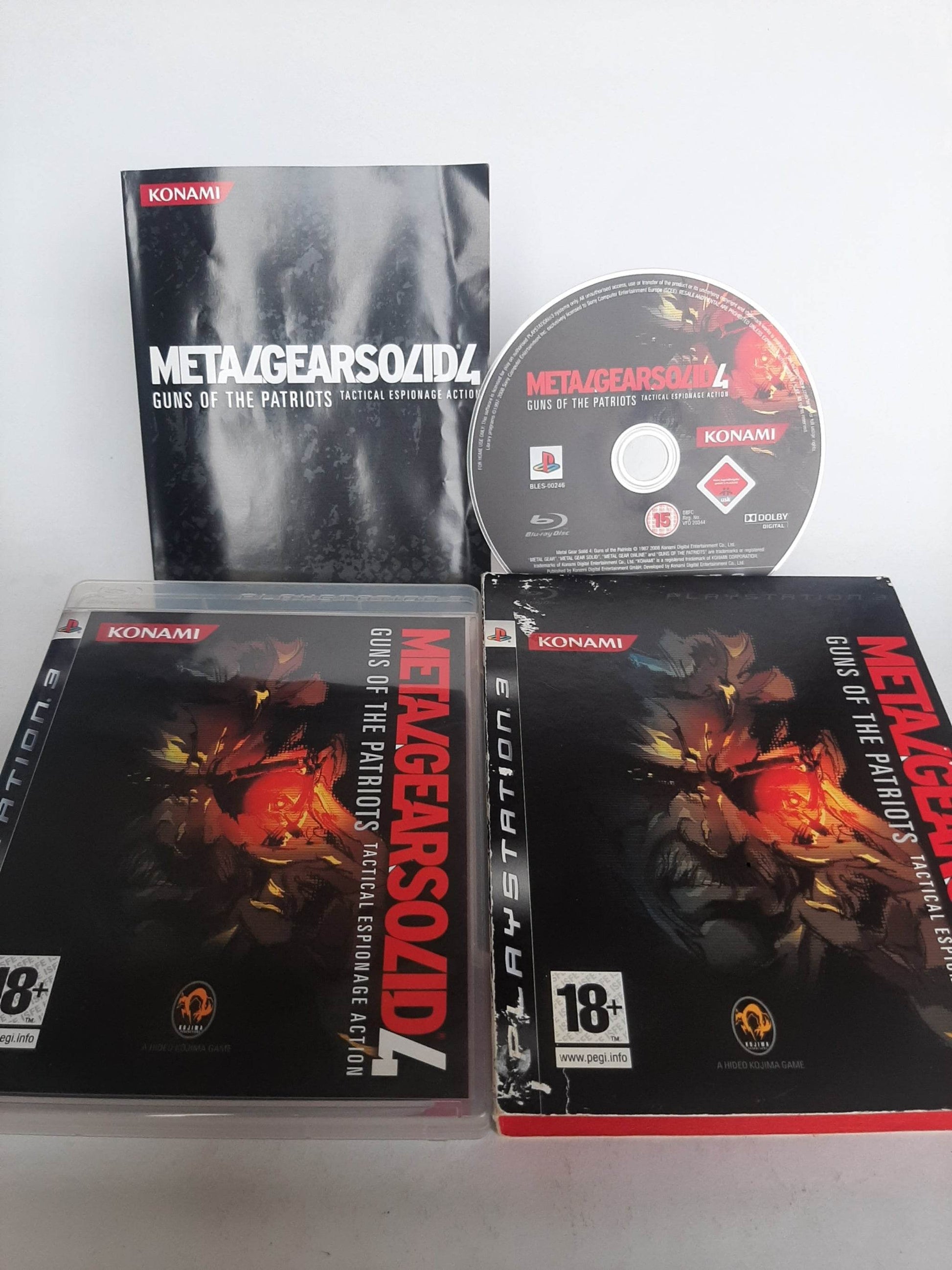 Metal Gear Solid Guns of Patriots Slipcover PS3 - Feniks Gameshop