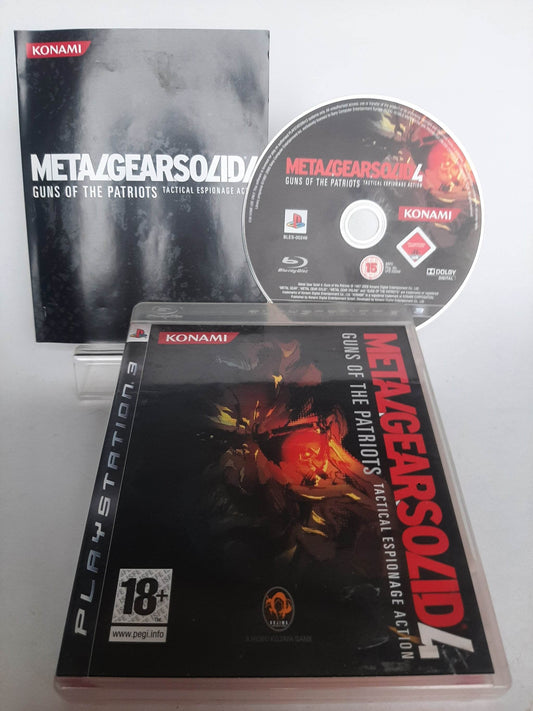 Metal Gear Solid Guns of the Patriots Playstation 3 - Feniks Gameshop