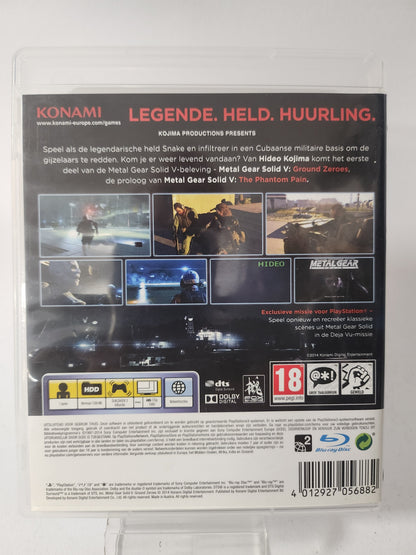 Metal Gear Solid V Ground Zeroes (No Book) PlayStation 3 - playstation 3 Games