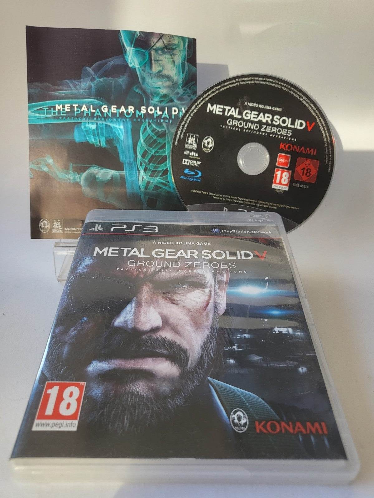 Metal Gear Solid V Ground Zeroes Playstation 3 - Feniks Gameshop