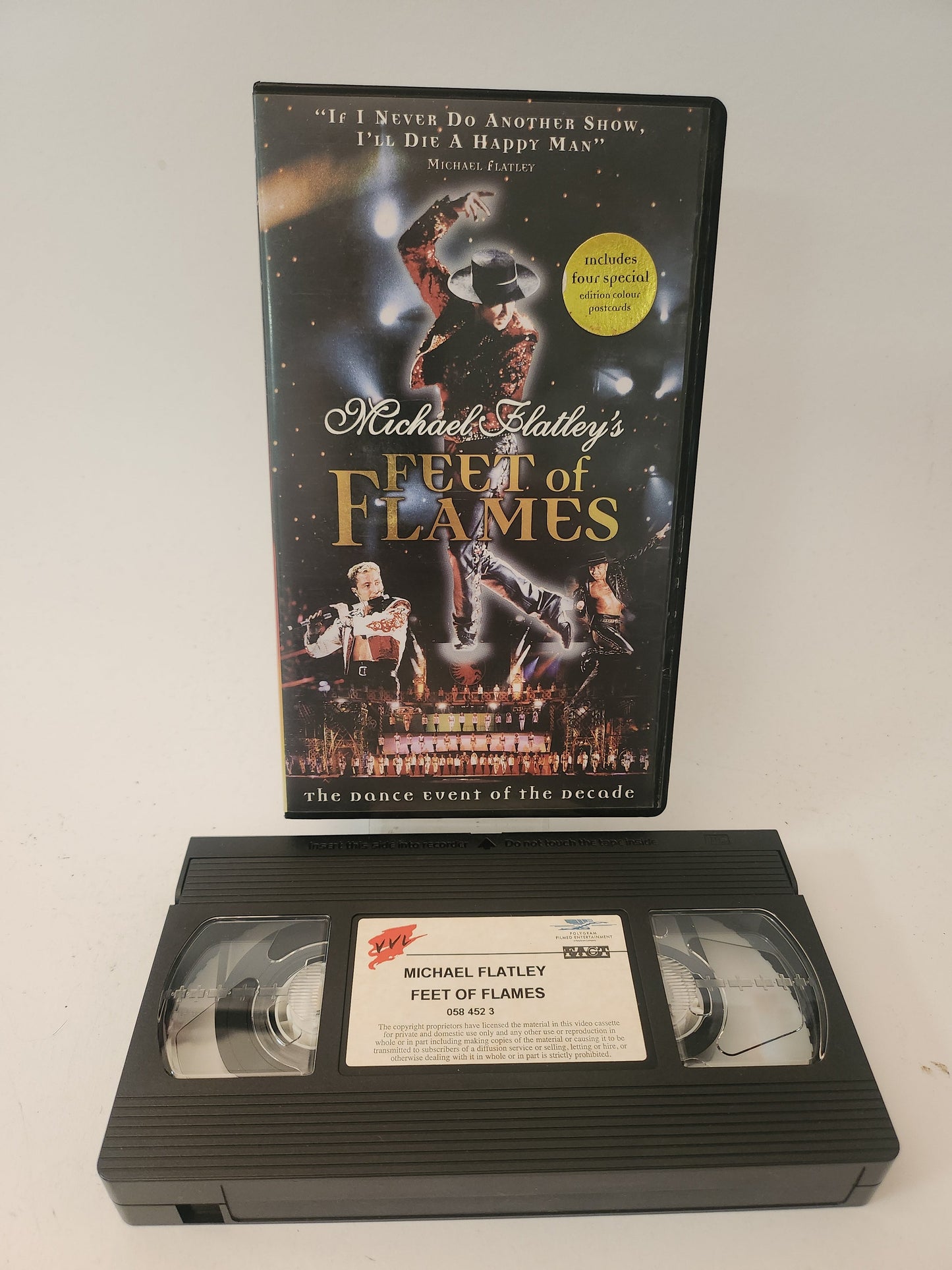 Michael Flatley: Feet on Flames VHS - VHS Volwassenen
