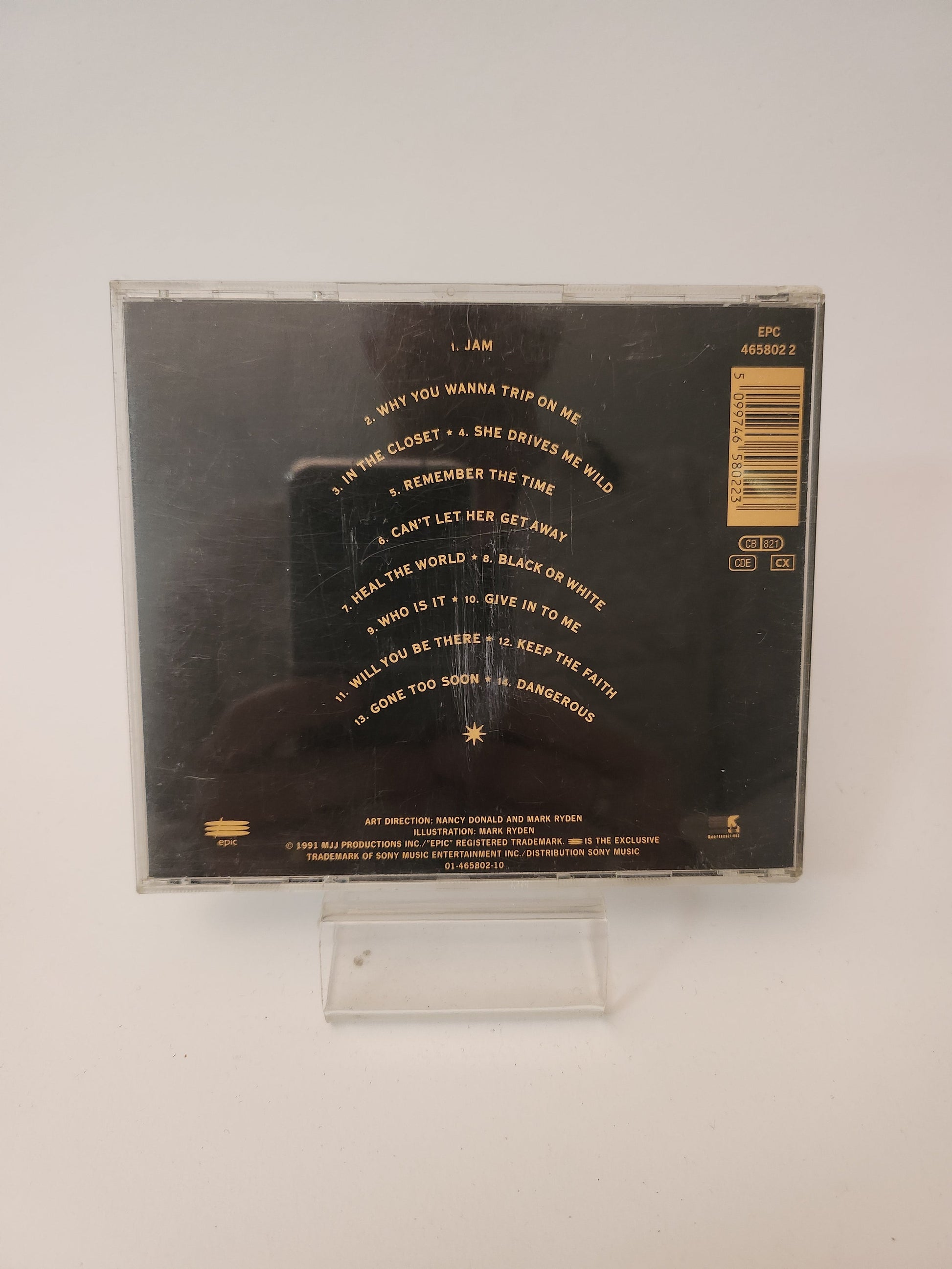 Michael Jackson: Dangerous CD - Cd