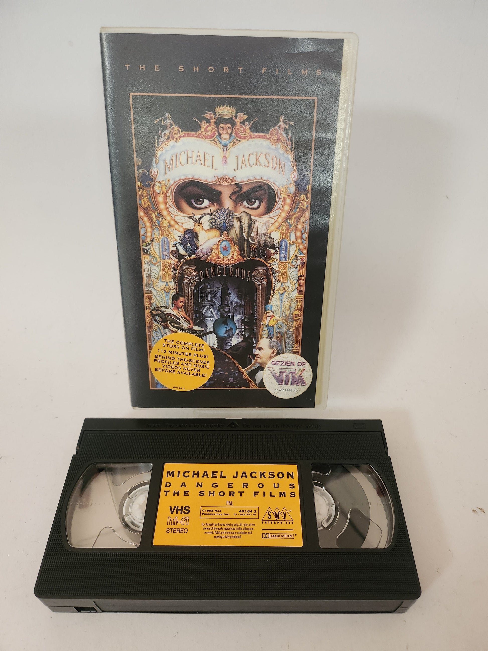 Michael Jackson: Dangerous ’the Short Films’ VHS Muziek - Vhs Muziek