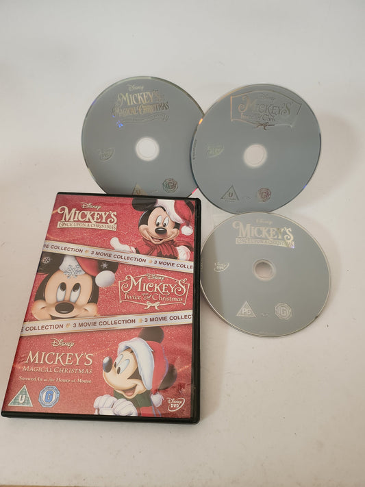 Mickey’s Once Upon a Christmas: 3 Movie Collection Dvd Kids - Dvd kids