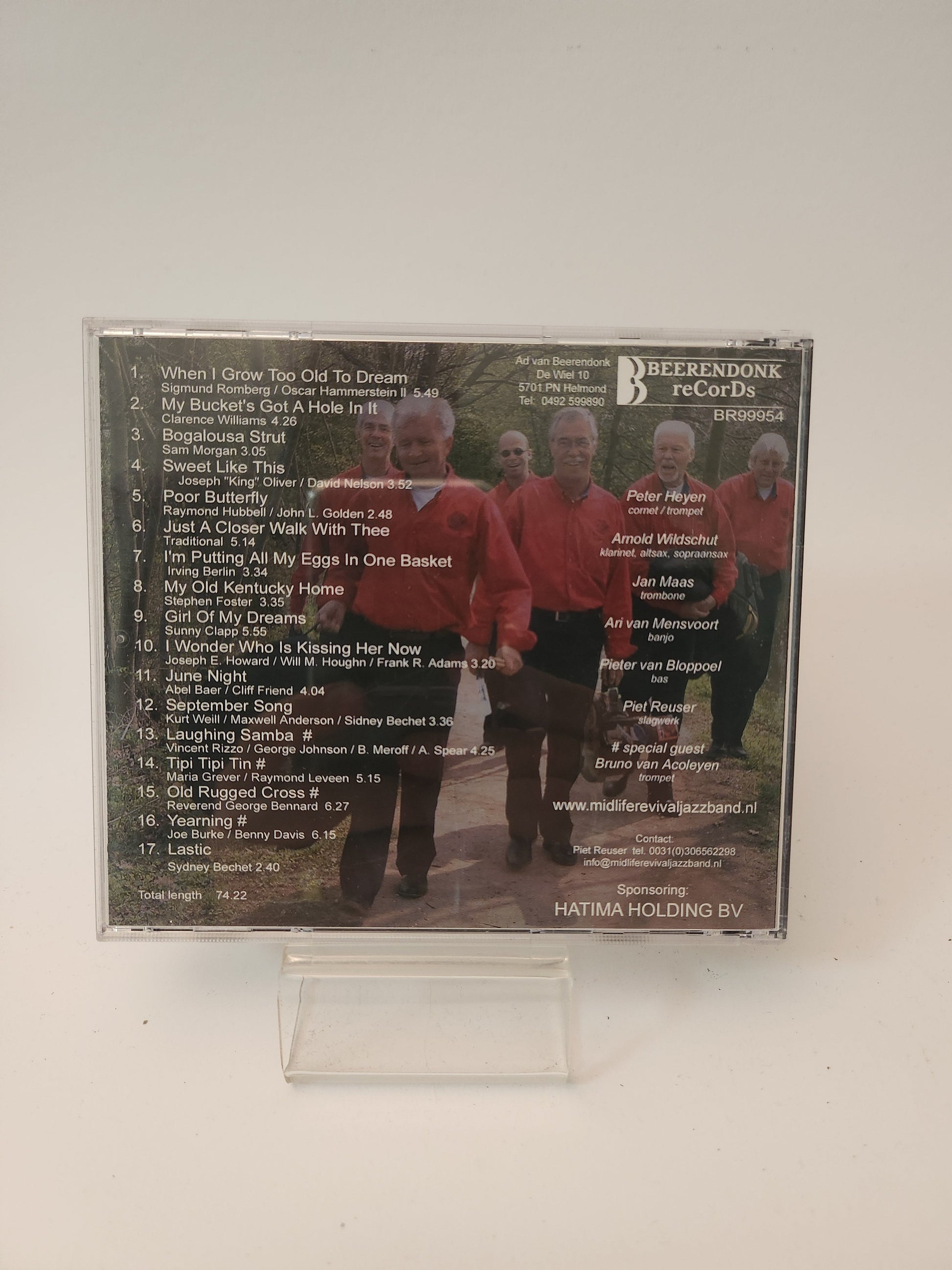 Midlife Revival Jazzband: Live CD - Cd