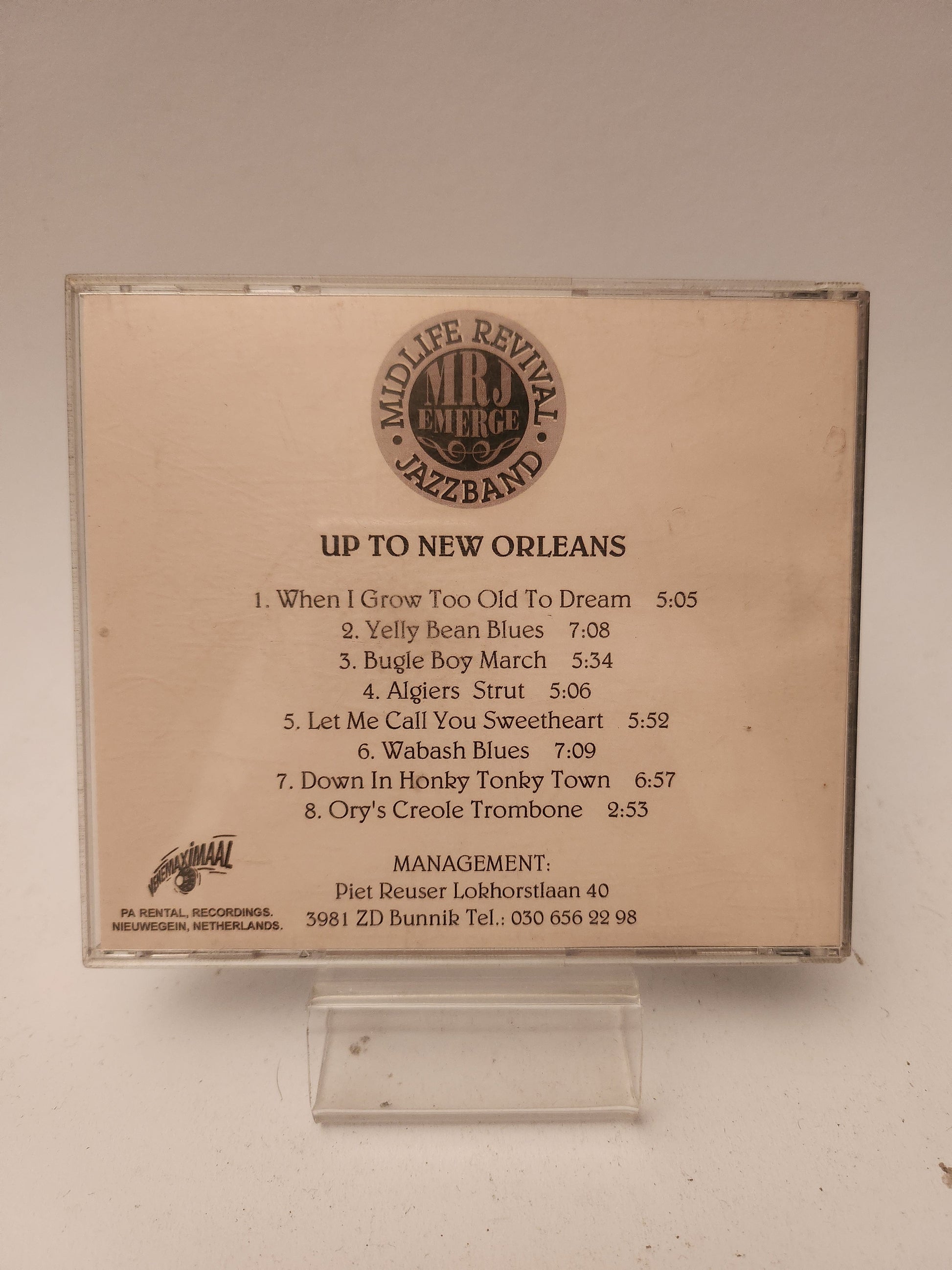 Midlife Revival Jazzband: Up to New Orleans CD - Cd