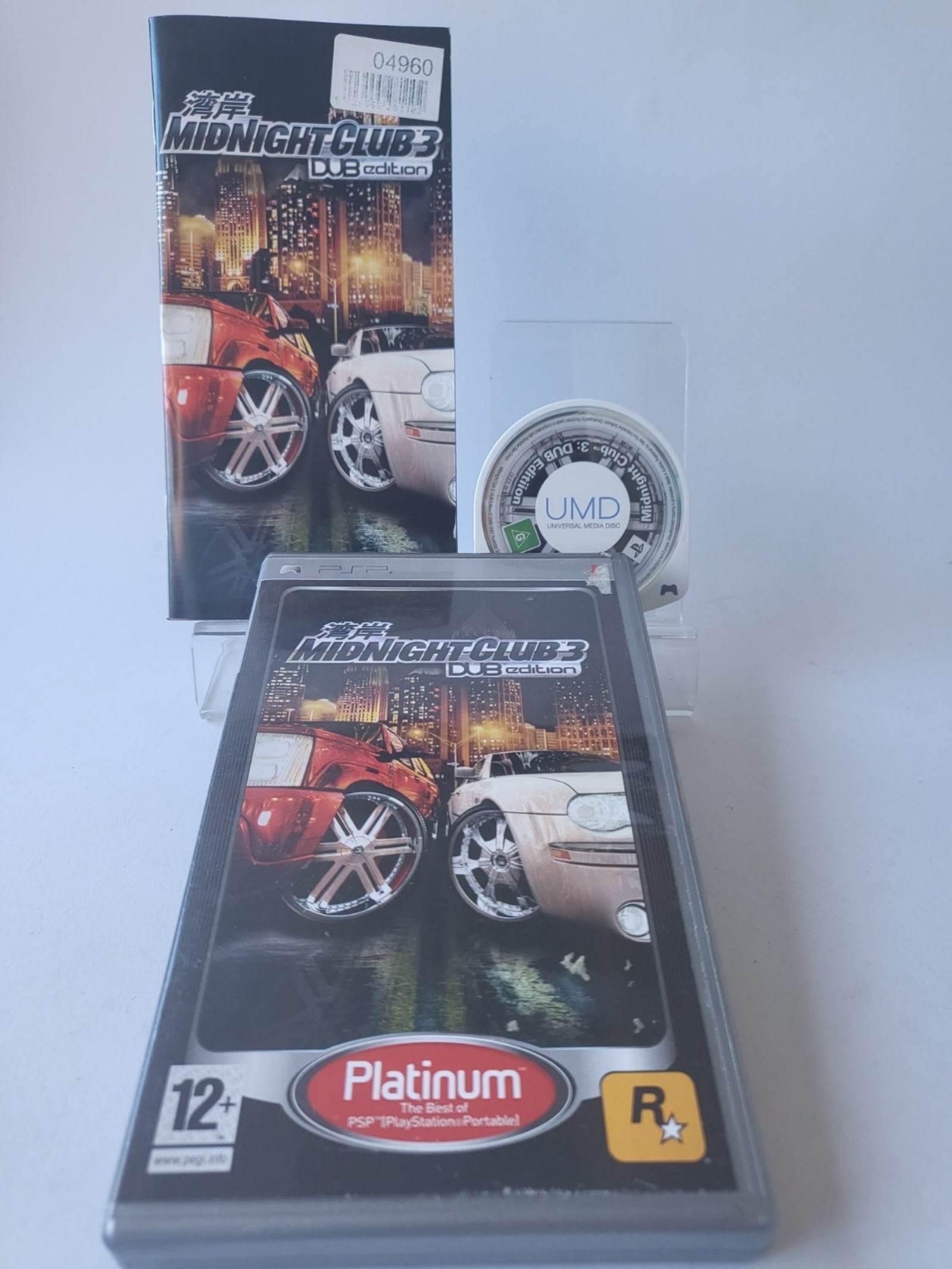 Midnight Club 3 DUB Edition Platinum Playstation Portable - Feniks Gameshop