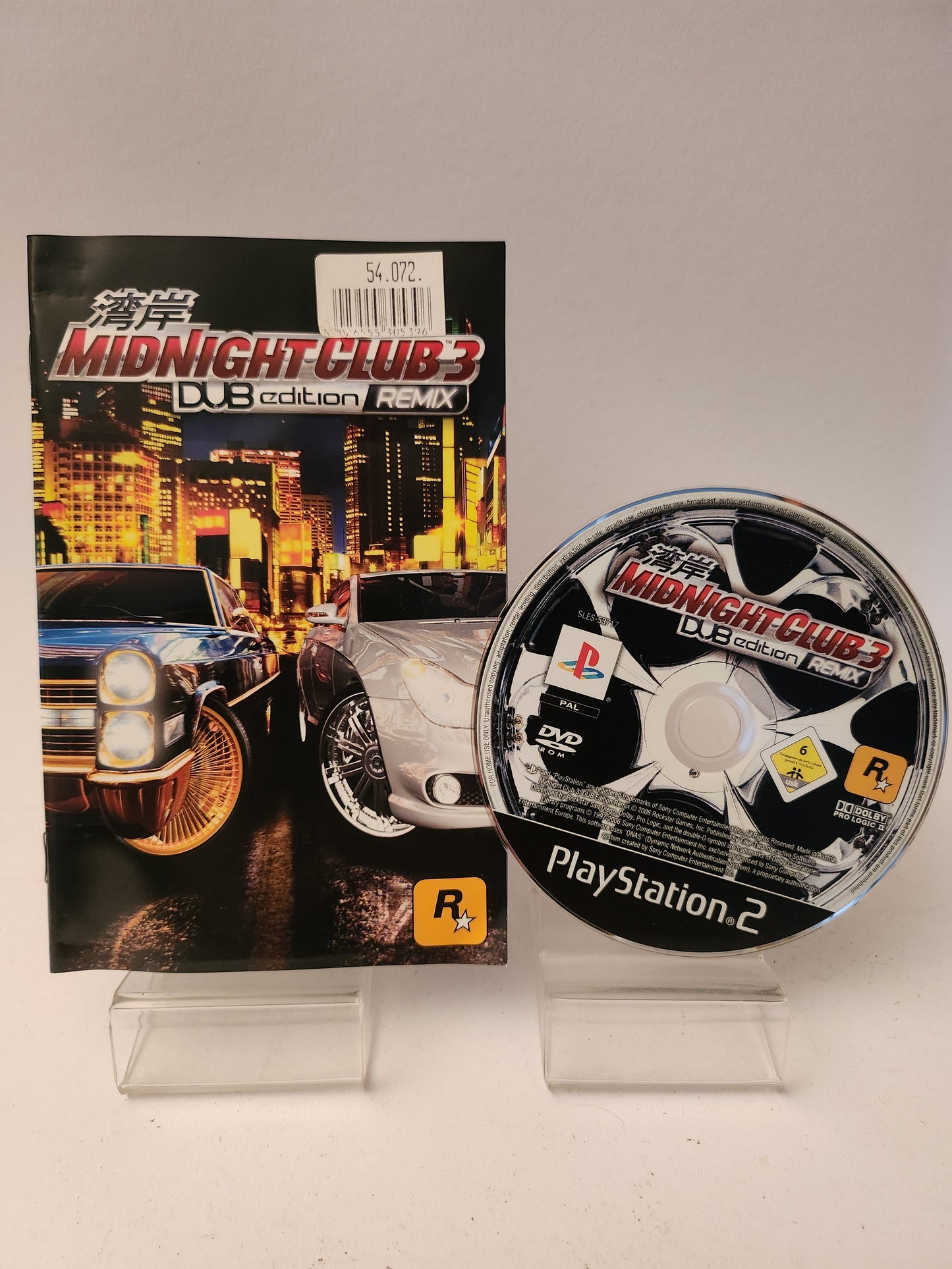 Midnight Club 3: DUB Edition Remix Playstation 2 - Playstation 2 Games