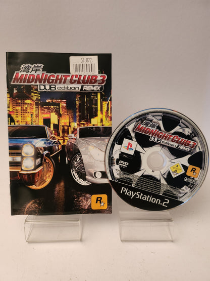 Midnight Club 3: DUB Edition Remix Playstation 2 - Playstation 2 Games