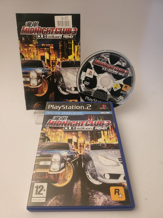 Midnight Club 3: DUB Edition Remix Playstation 2 - Playstation 2 Games