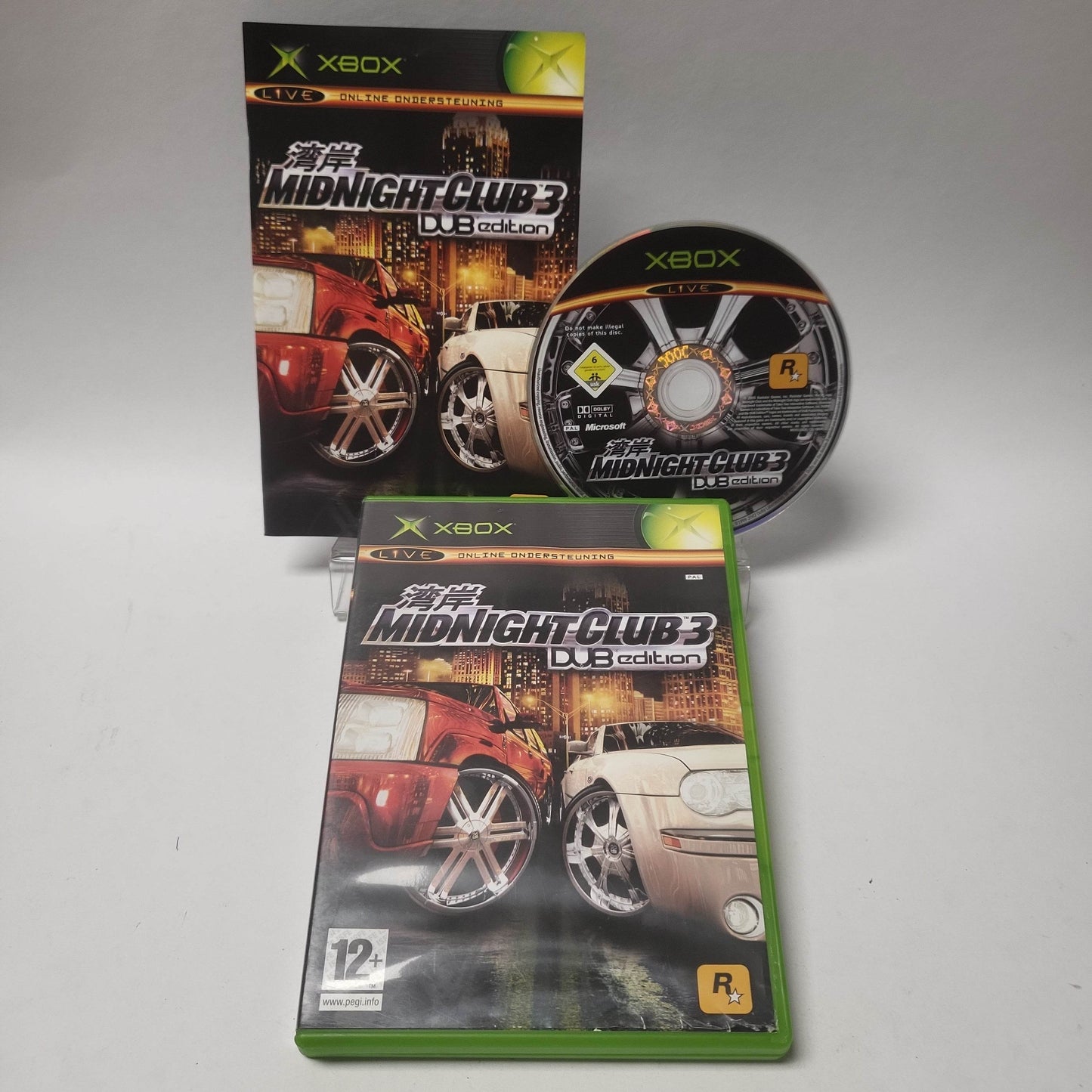 Midnight Club 3 DUB Edition Xbox Original - Feniks Gameshop