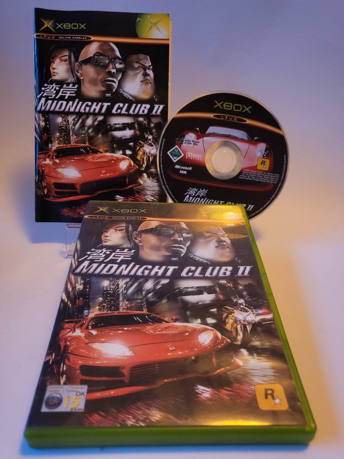 Midnight Club II Xbox Original - Feniks Gameshop
