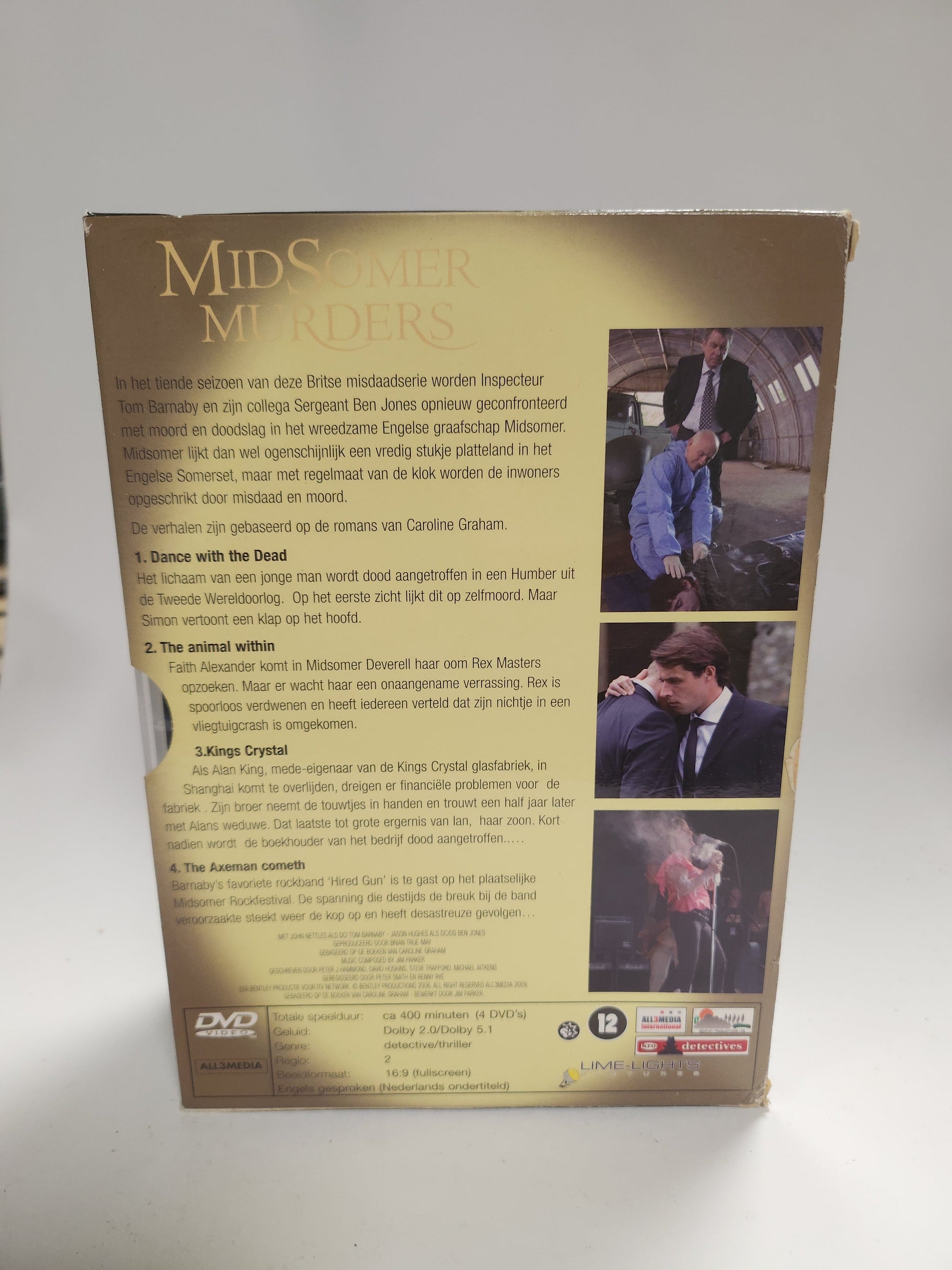 Midsomer Murders Seizoen 10 Deel 1 Dvd Box - Dvd Volwassenen