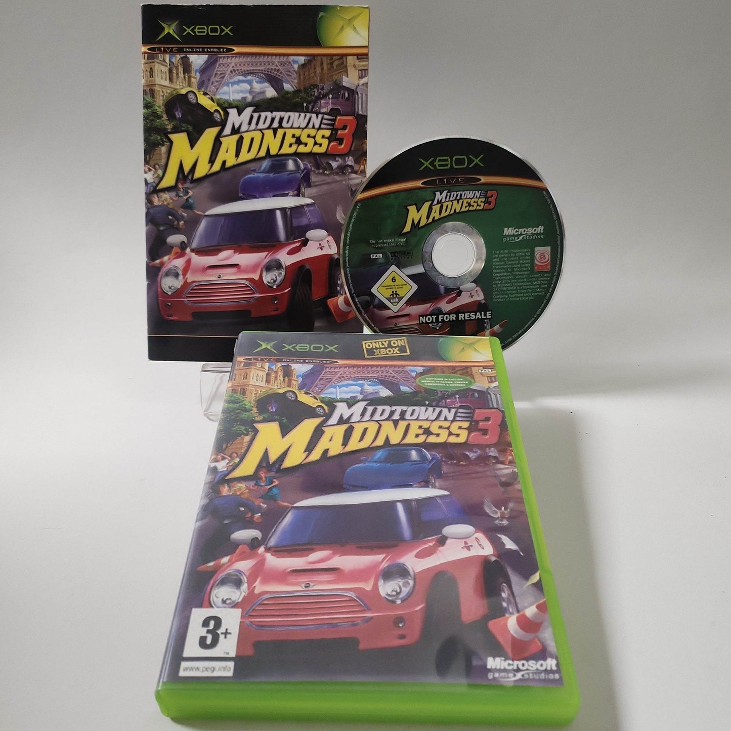 Midtown Madness 3 (Copy Cover) Xbox Original - Feniks Gameshop