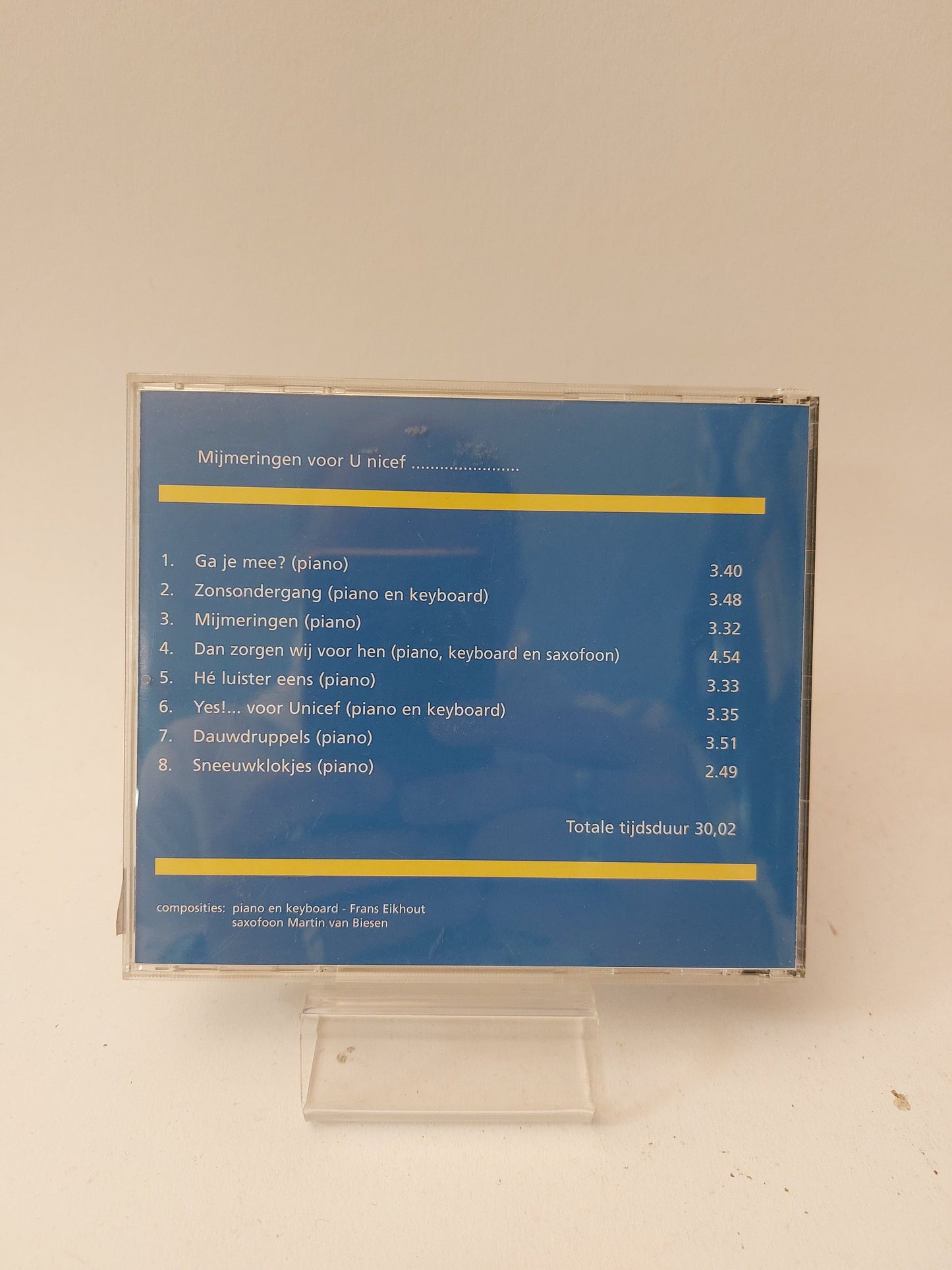 Mijmeringen voor U nicef CD - Cd