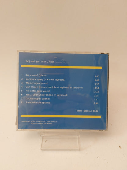 Mijmeringen voor U nicef CD - Cd