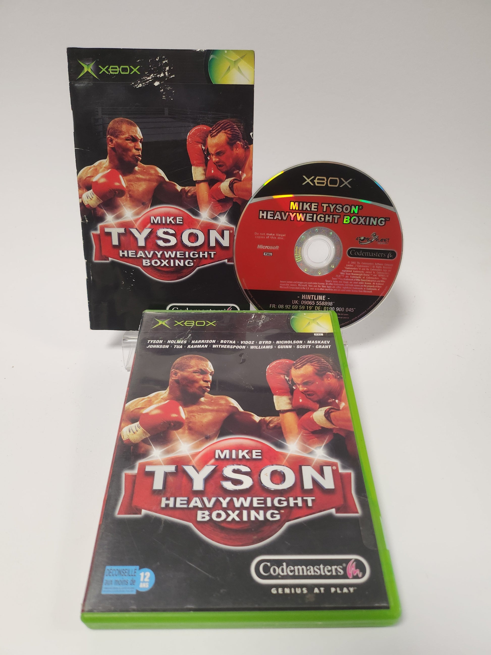 Mike Tyson Heavyweight Boxing Xbox Original - Xbox original games
