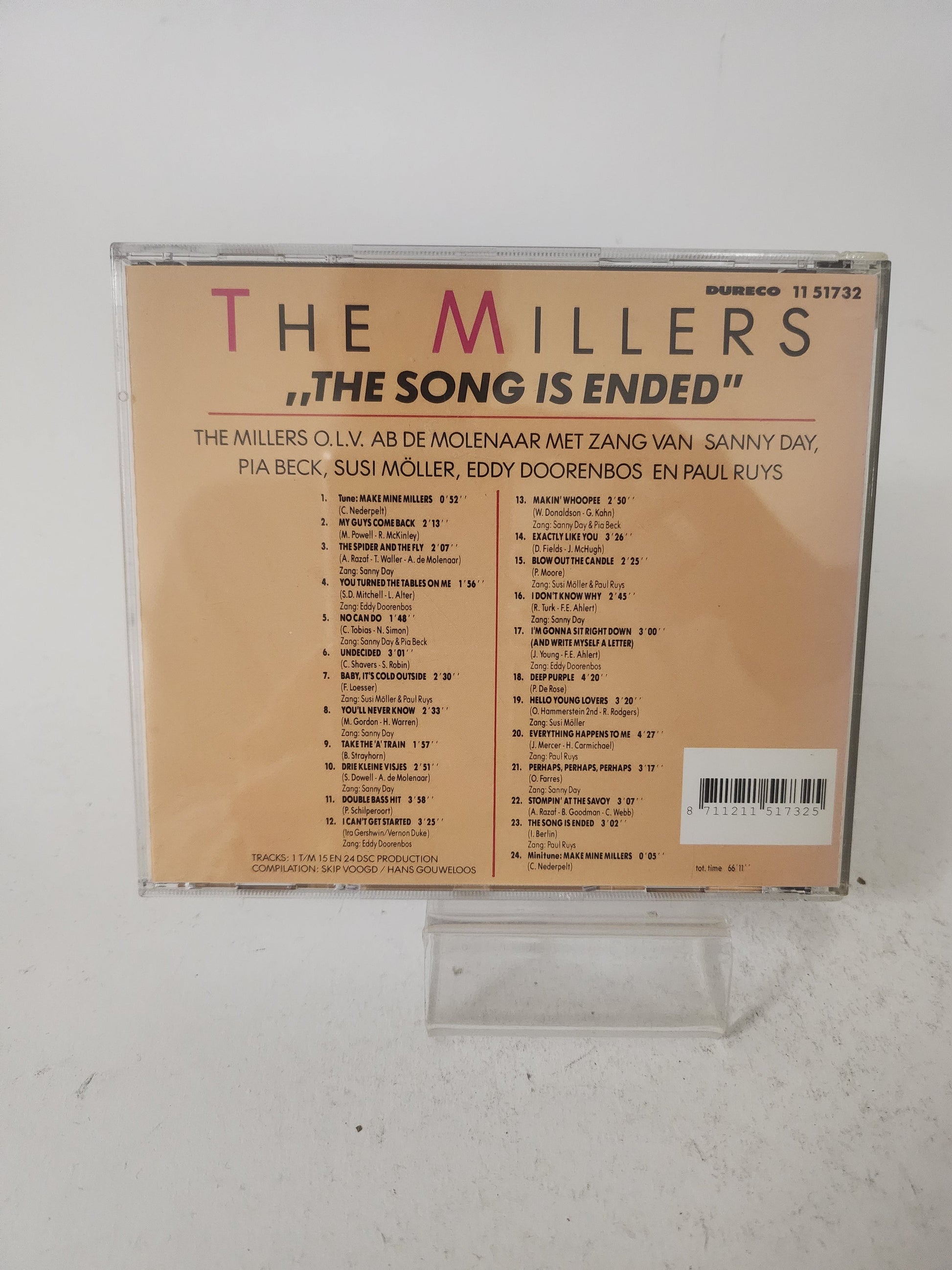 Millers: the Song is Ended CD - Cd