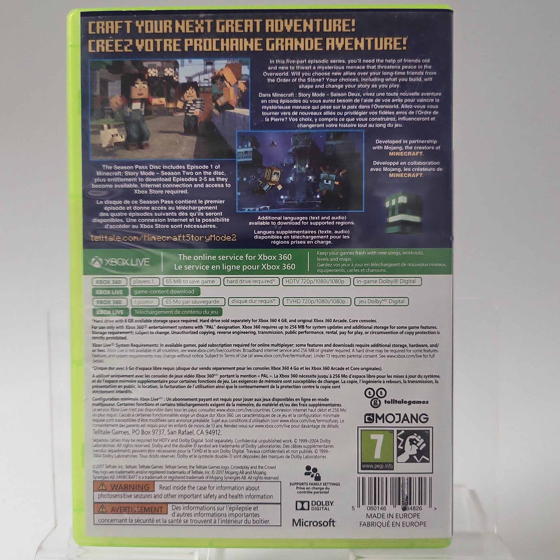 Minecraft Story Mode Season Two Xbox 360 - Feniks Gameshop
