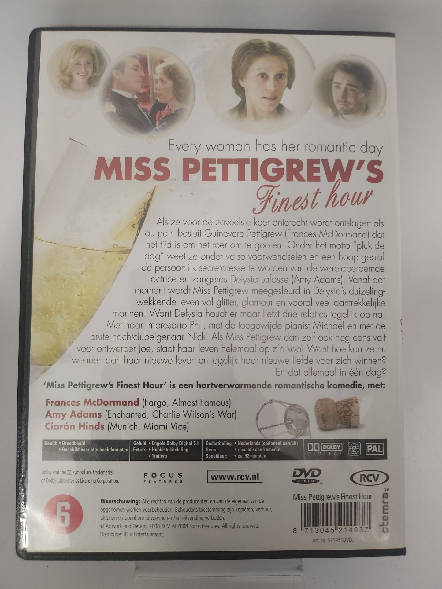 Miss Pettigrew’s Finest Hour Dvd - Dvd Volwassenen
