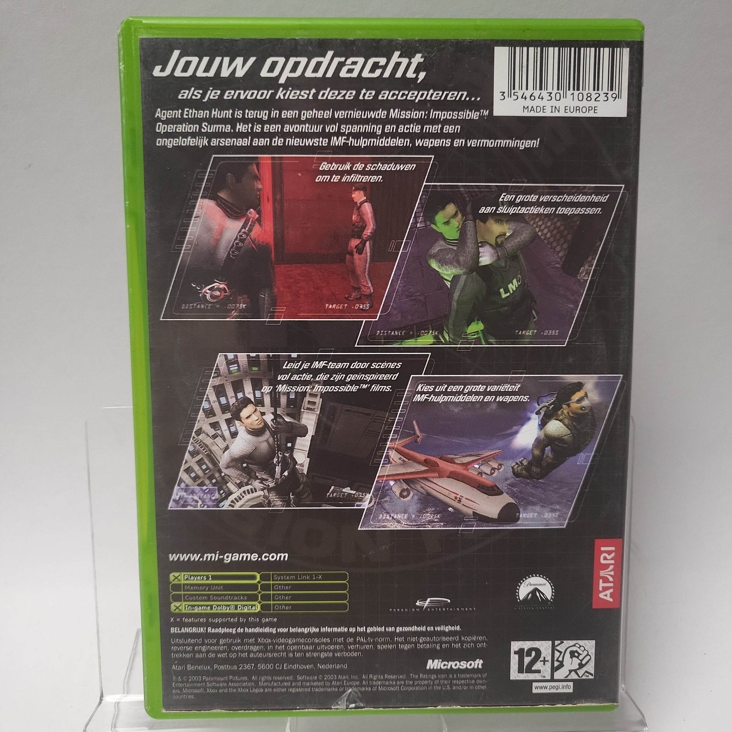 Mission Impossible Operation Surma Xbox Original - Feniks Gameshop