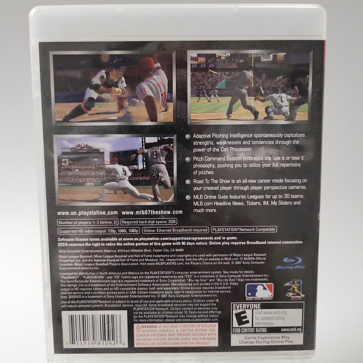 MLB the Show 07 American Edition Playstation 3 - Feniks Gameshop