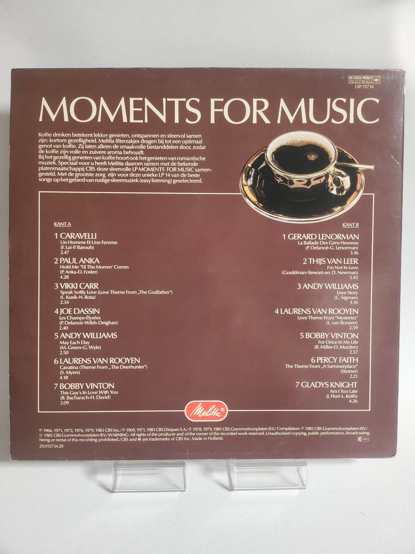 Moments for Music LP Vinyl - Feniks Gameshop