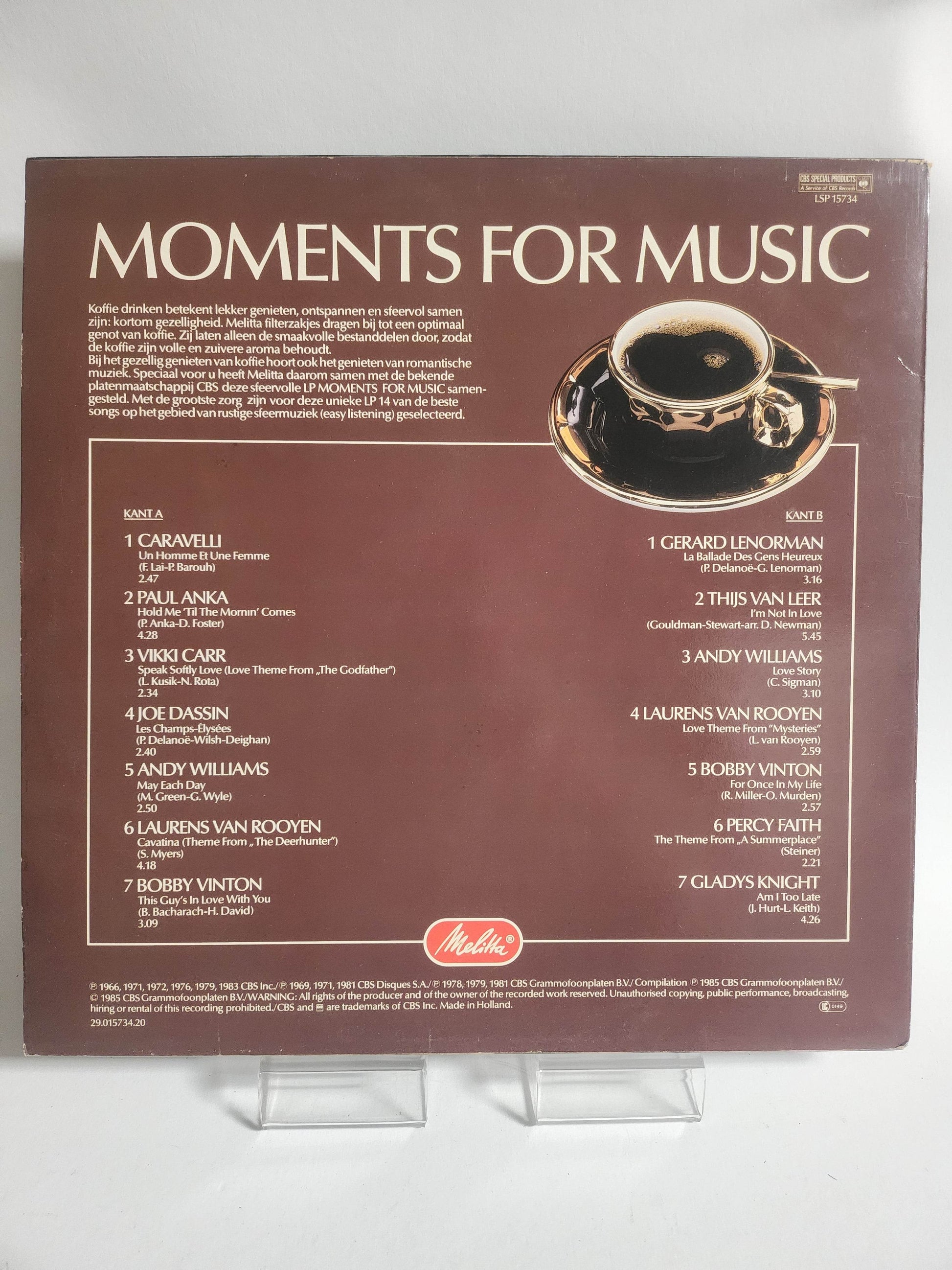Moments for Music LP Vinyl - Feniks Gameshop