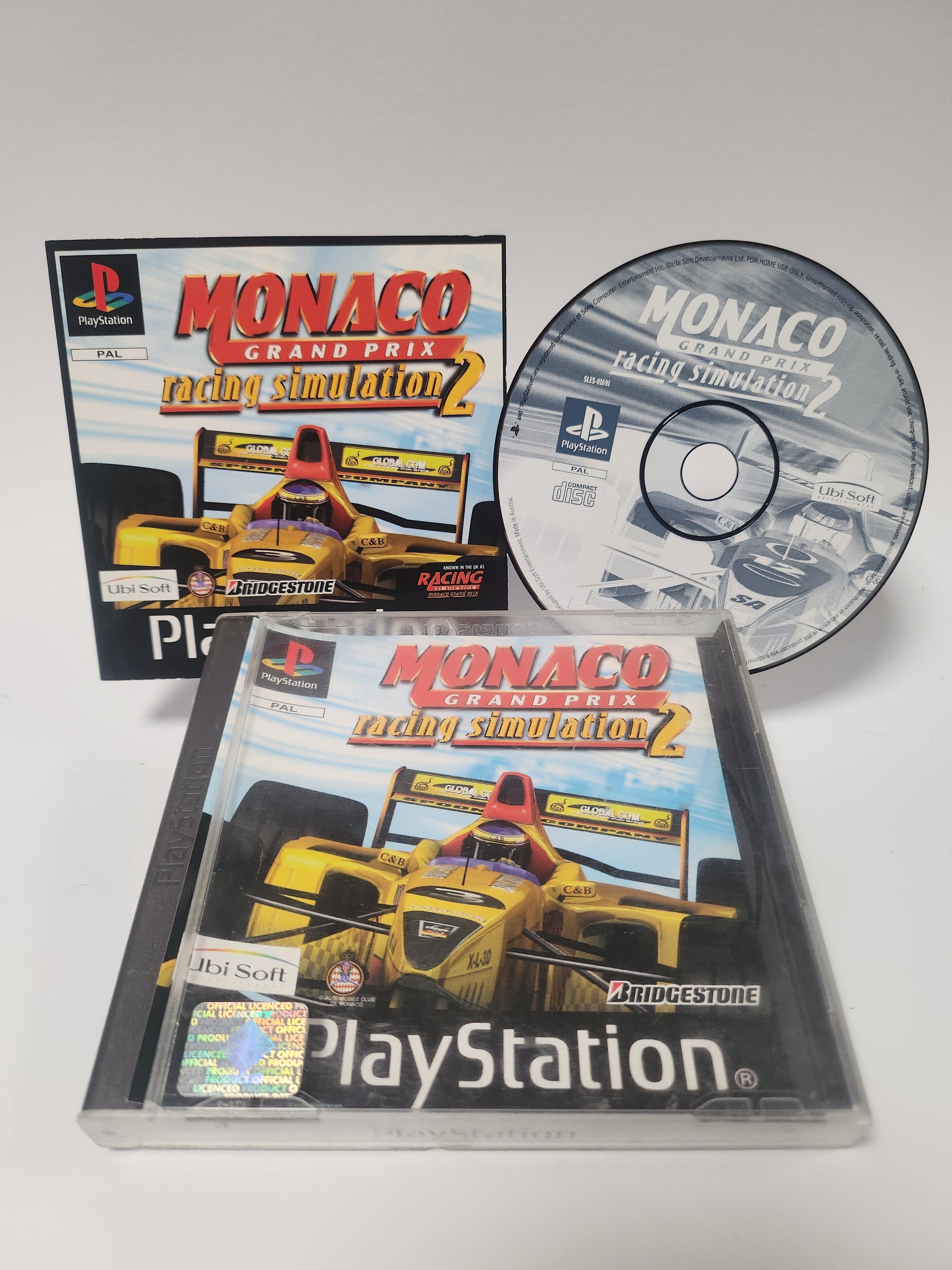 Monaco Grand Prix Racing Simulation 2 Playstation 1 - Playstation 1 Games