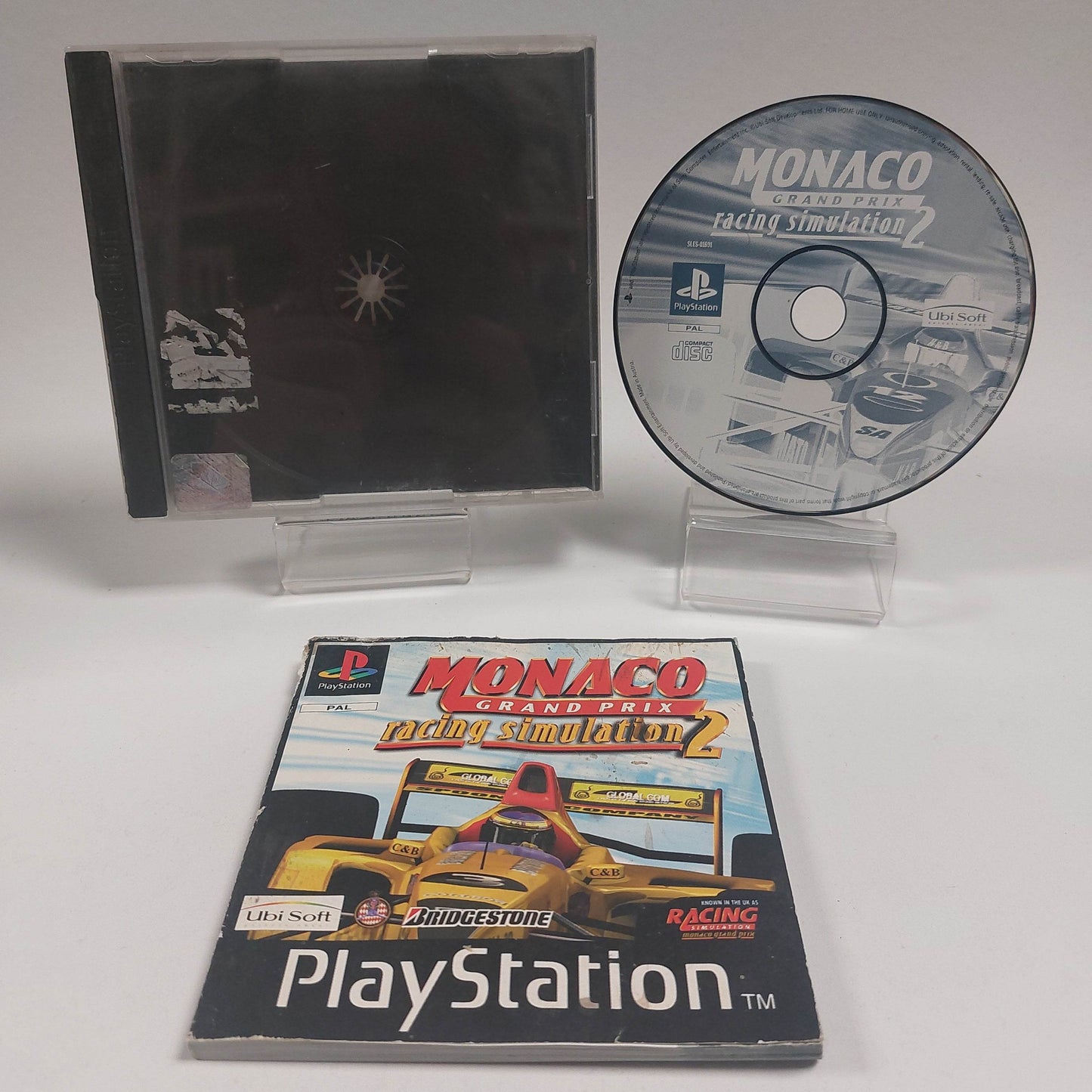 Monaco Grand Prix Racing Simulator 2 (No Frontcover) PS1 - Feniks Gameshop