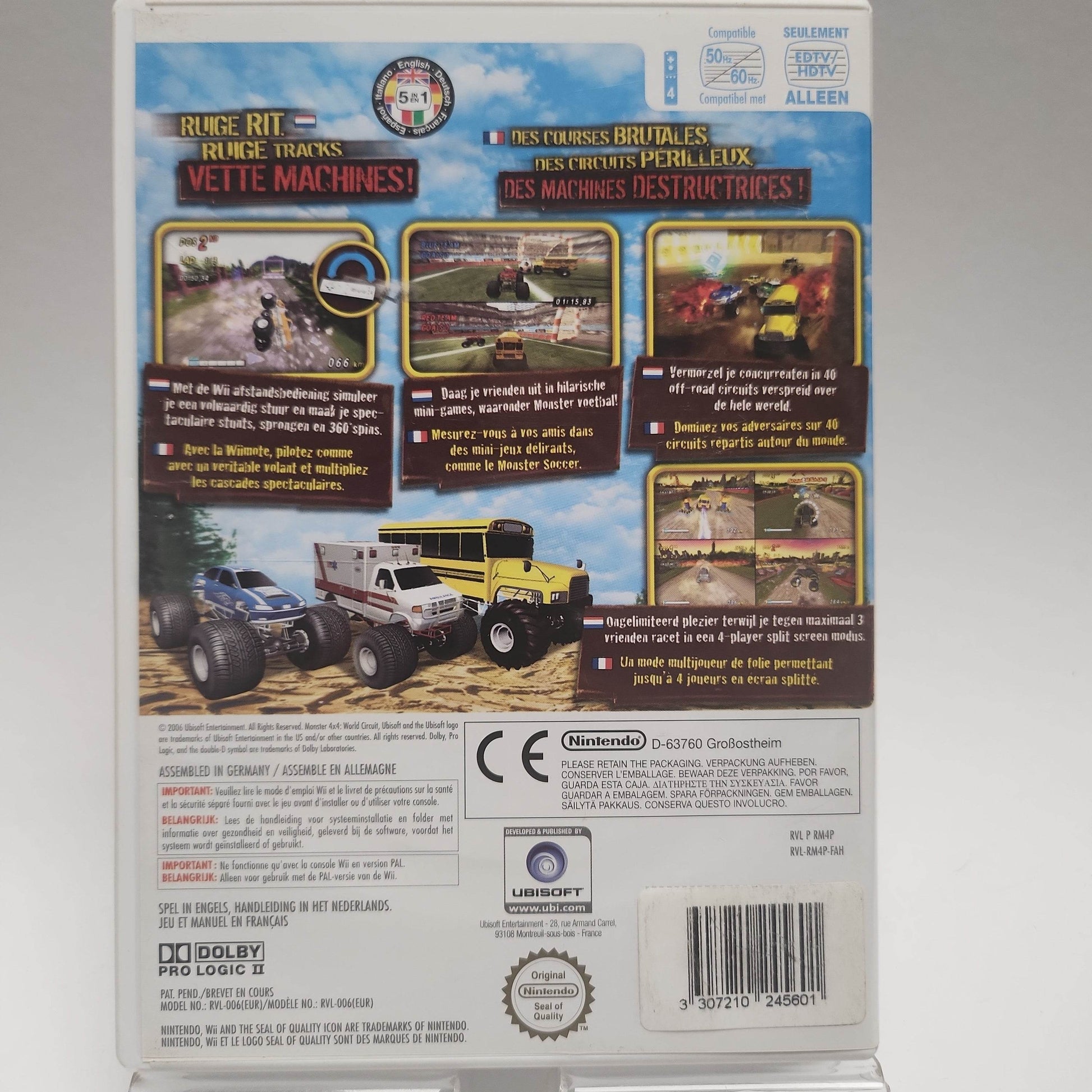 Monster 4x4 World Circuit Nintendo Wii - Feniks Gameshop