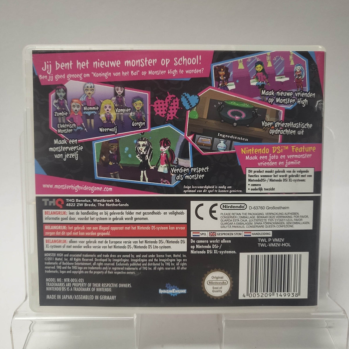 Monster High de Graf Geest Nintendo DS - Feniks Gameshop