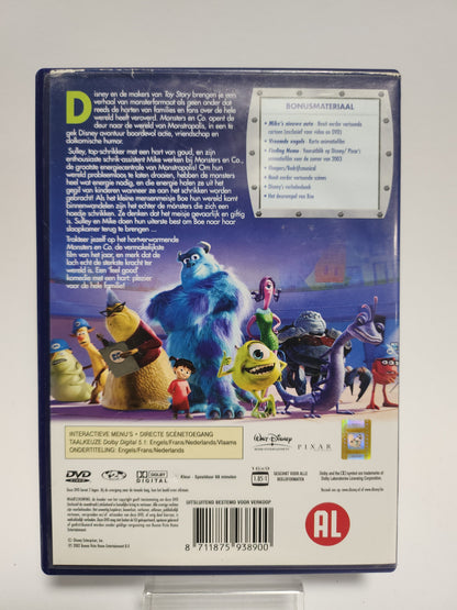 Monsters en Co Dvd Kids - Dvd kids