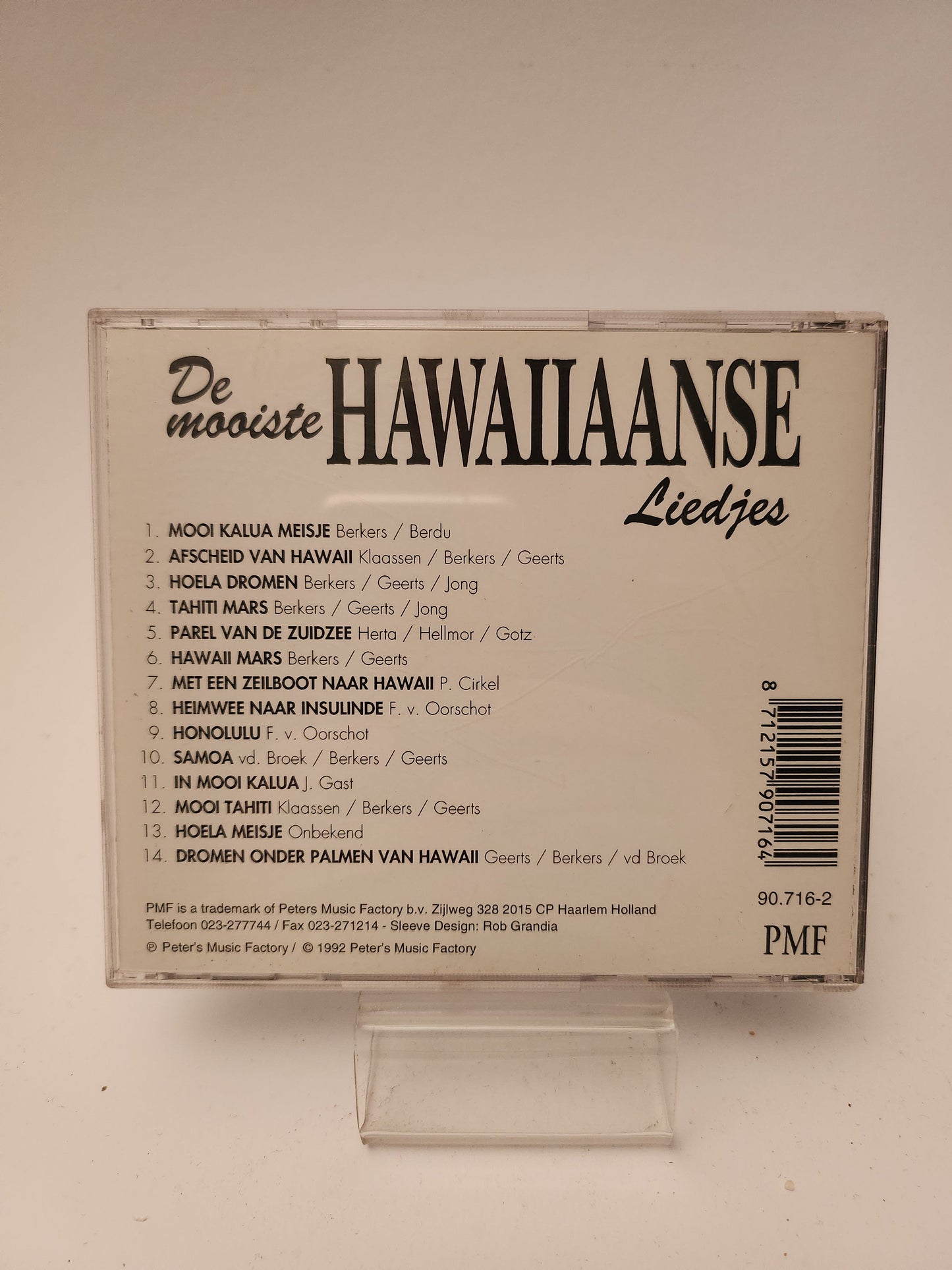 Mooiste Hawaiianse Liedjes CD - Cd