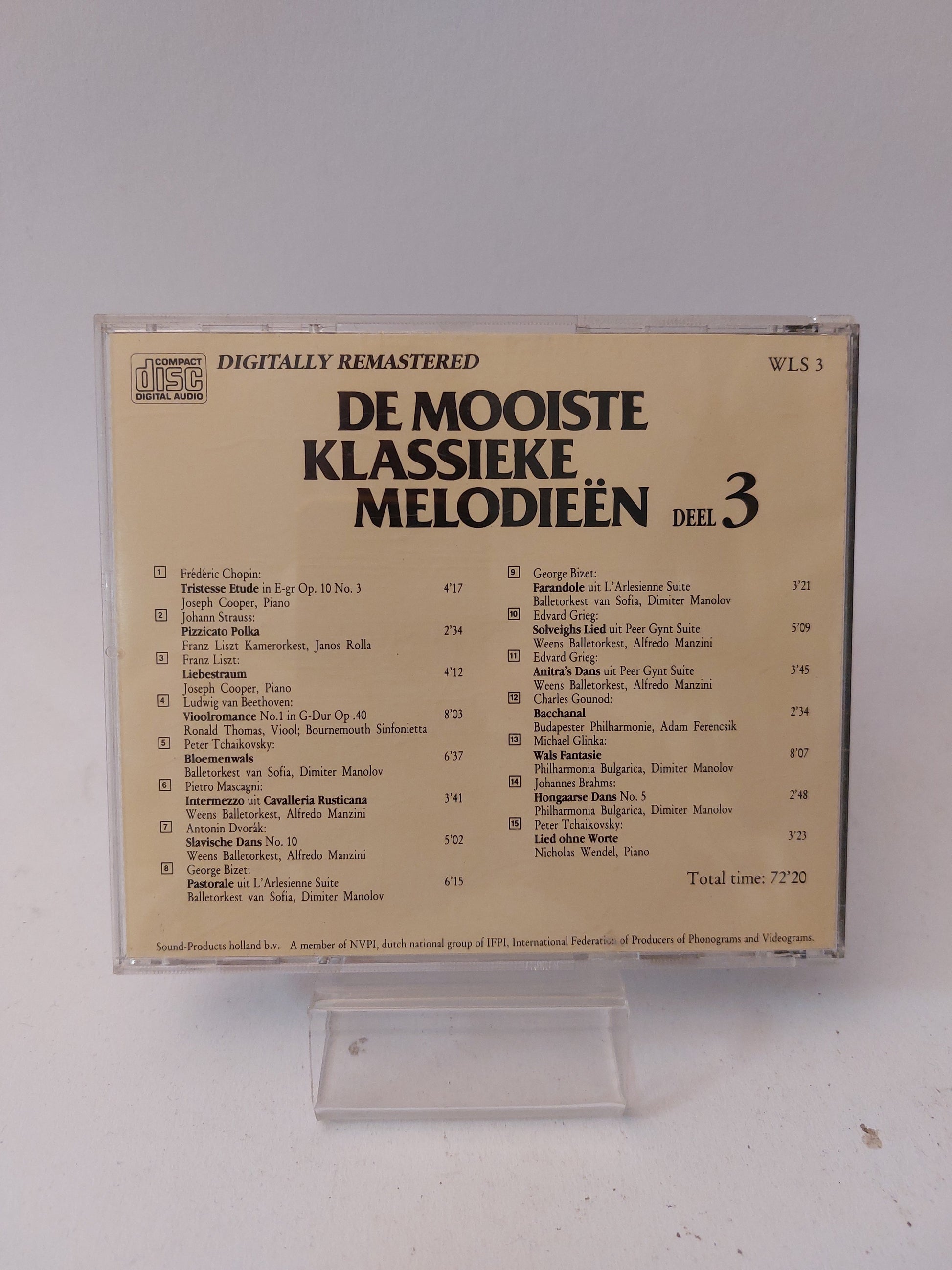 Mooiste Klassieke Melodieën Deel 3 CD - Cd