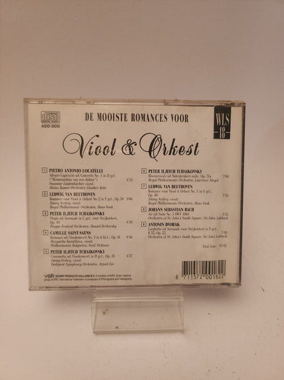 Mooiste Romances voor Viool & Orkest CD - Cd