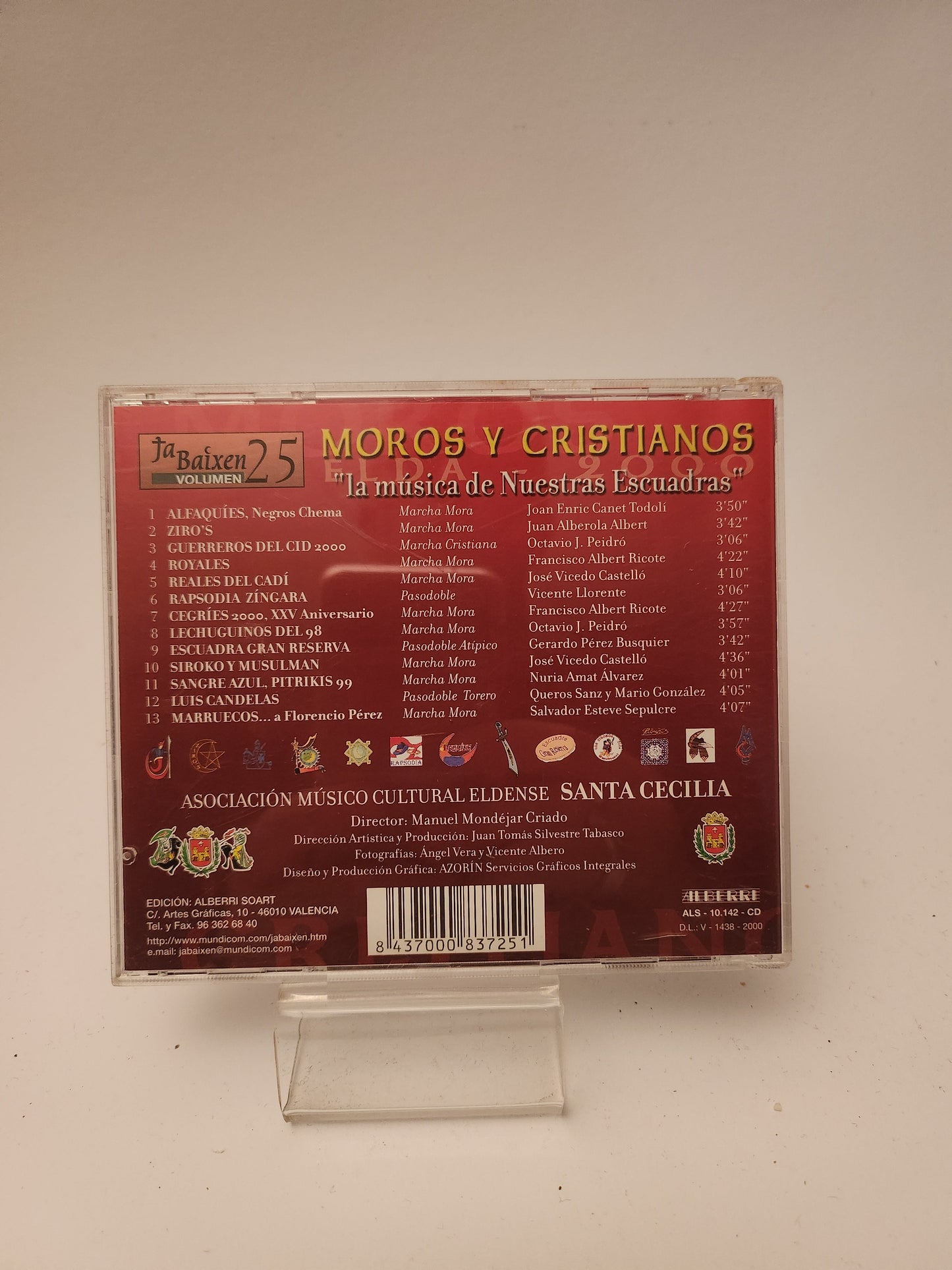Moros y Christianos: La Musica de Nuestras Escuadras CD - Cd