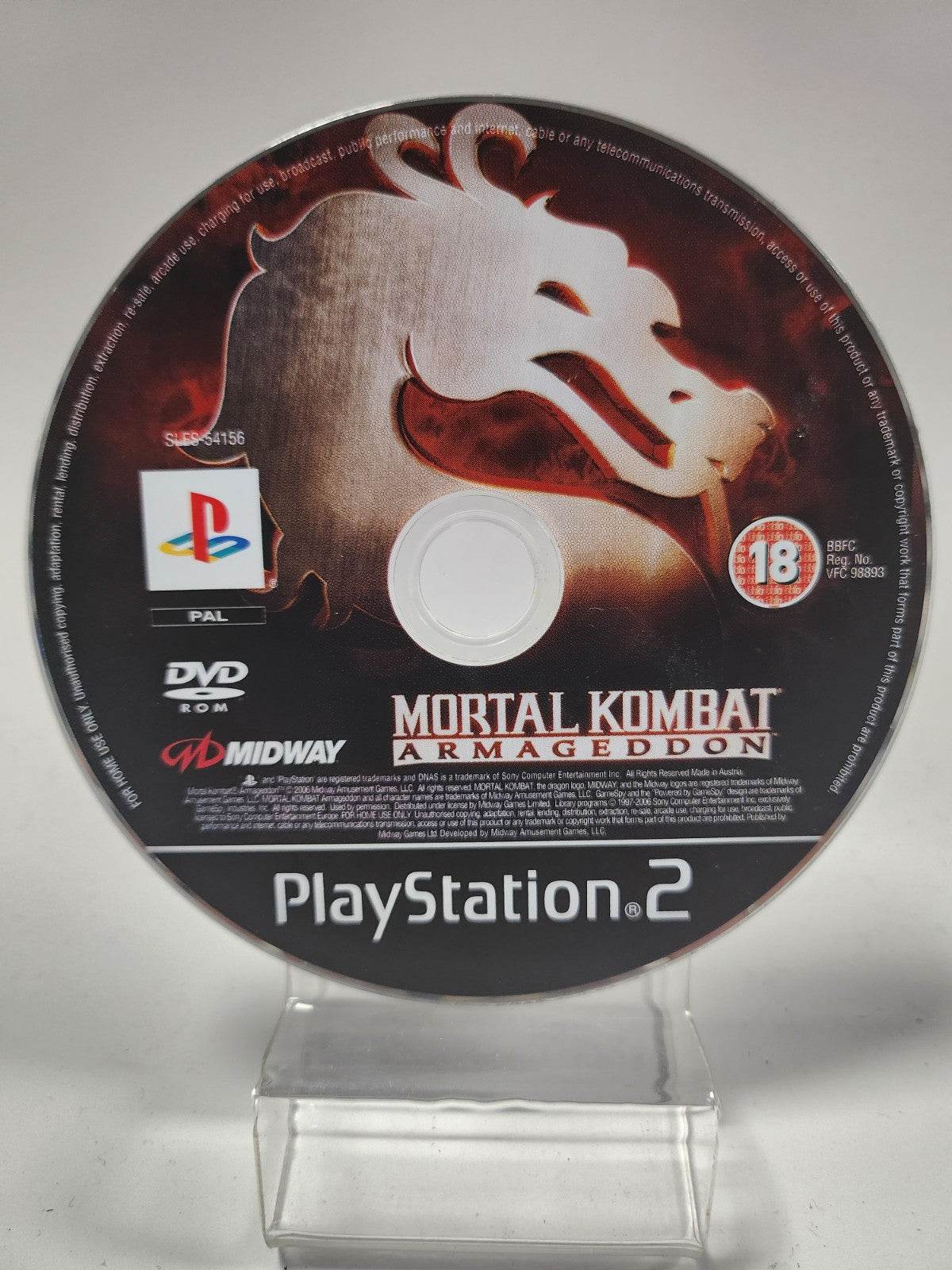 Mortal Kombat Armageddon (disc only) Playstation 2 - Feniks Gameshop