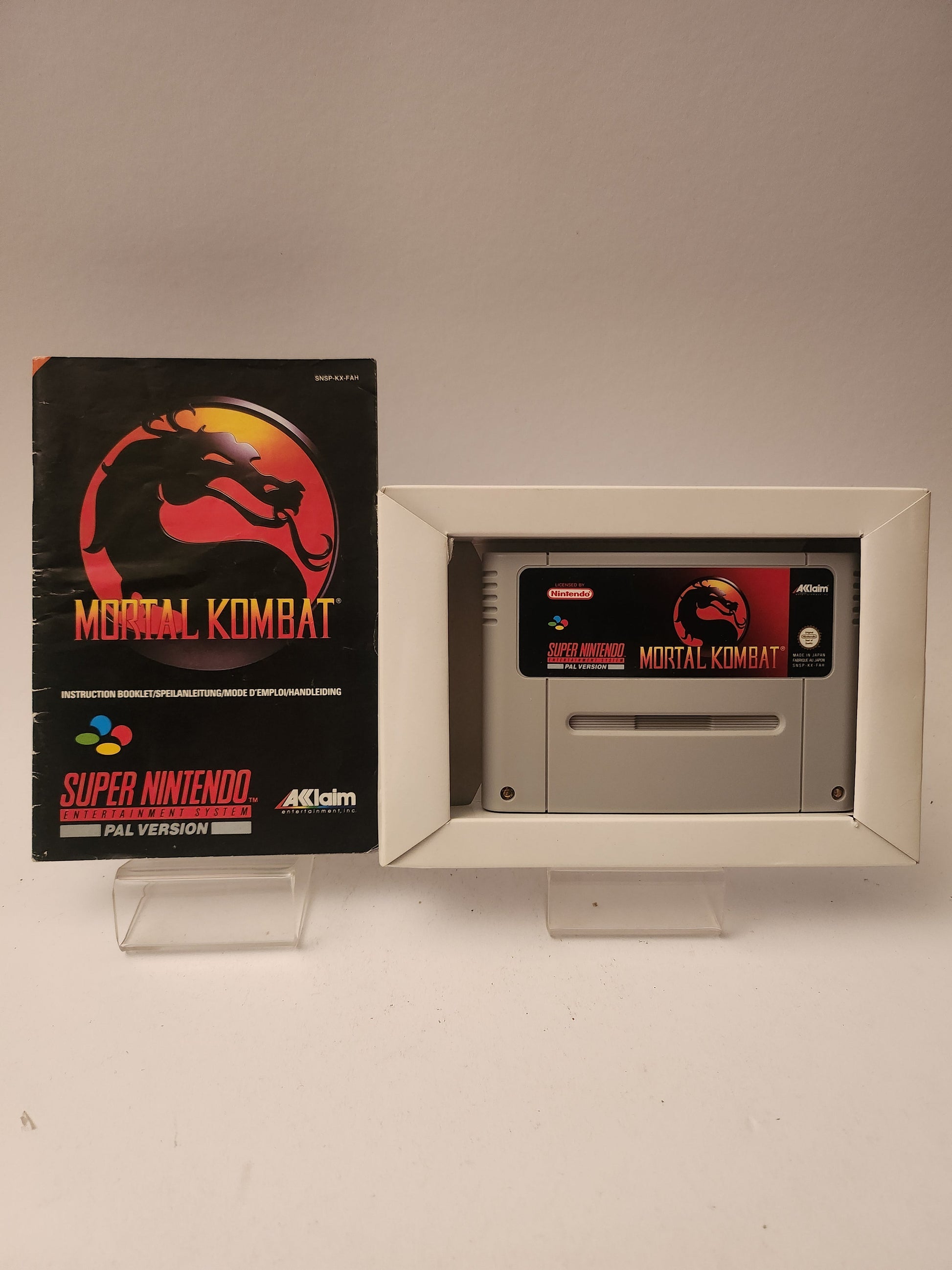 Mortal Kombat Boxed SNES - Nintendo SNES Games