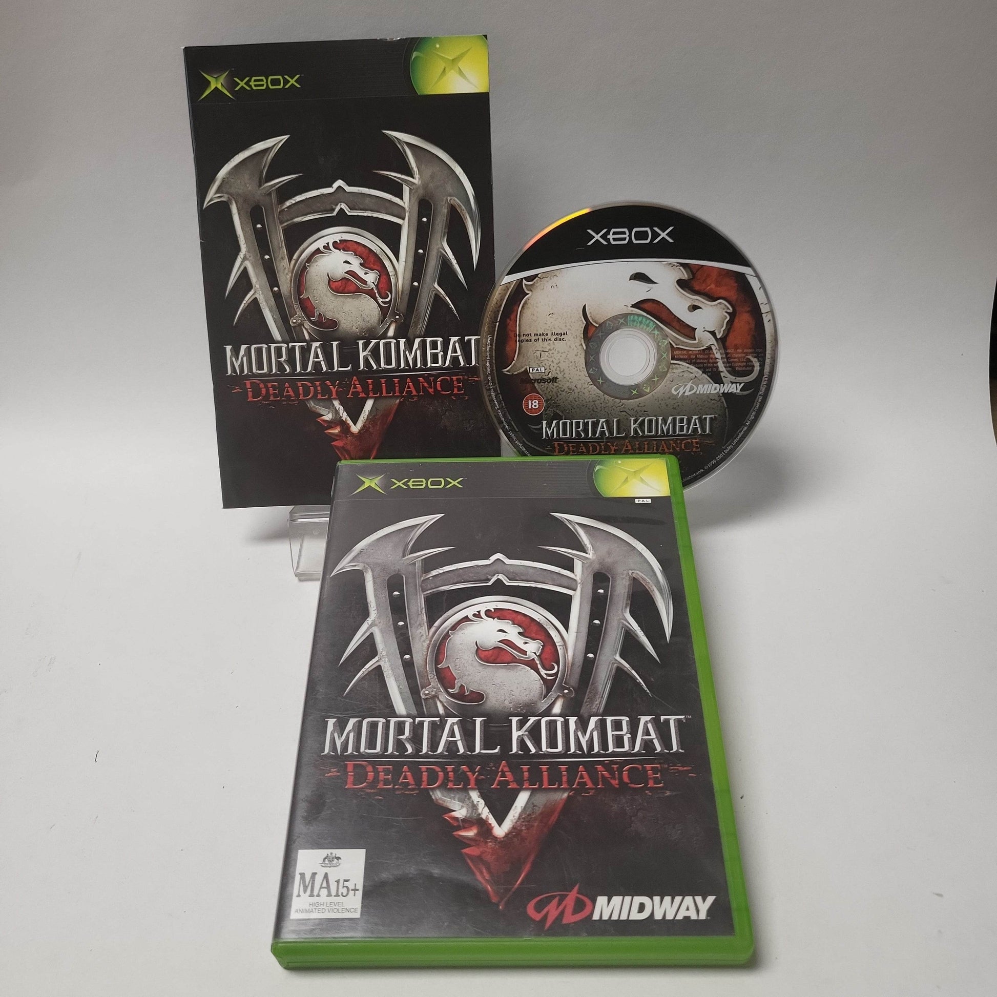 Mortal Kombat Deadly Alliance Xbox Original - Feniks Gameshop