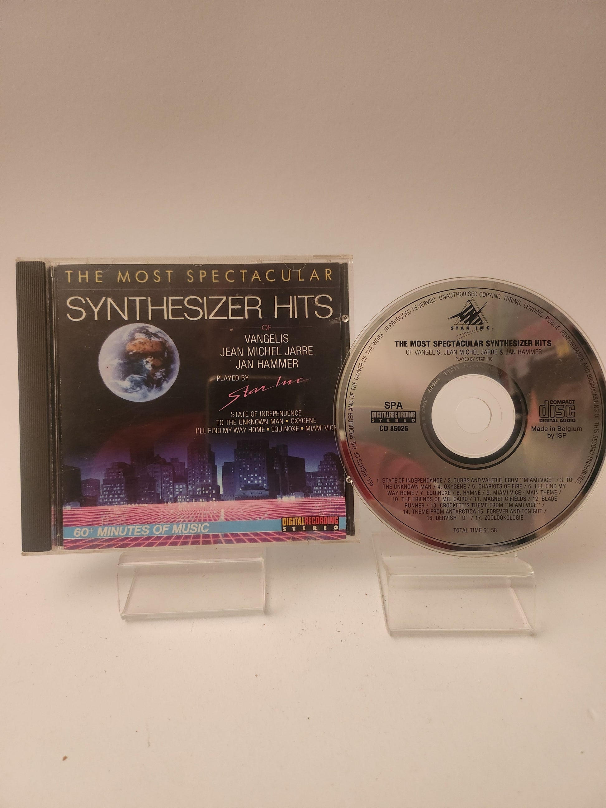 Most Spectacular Synthesizer Hits CD - Cd