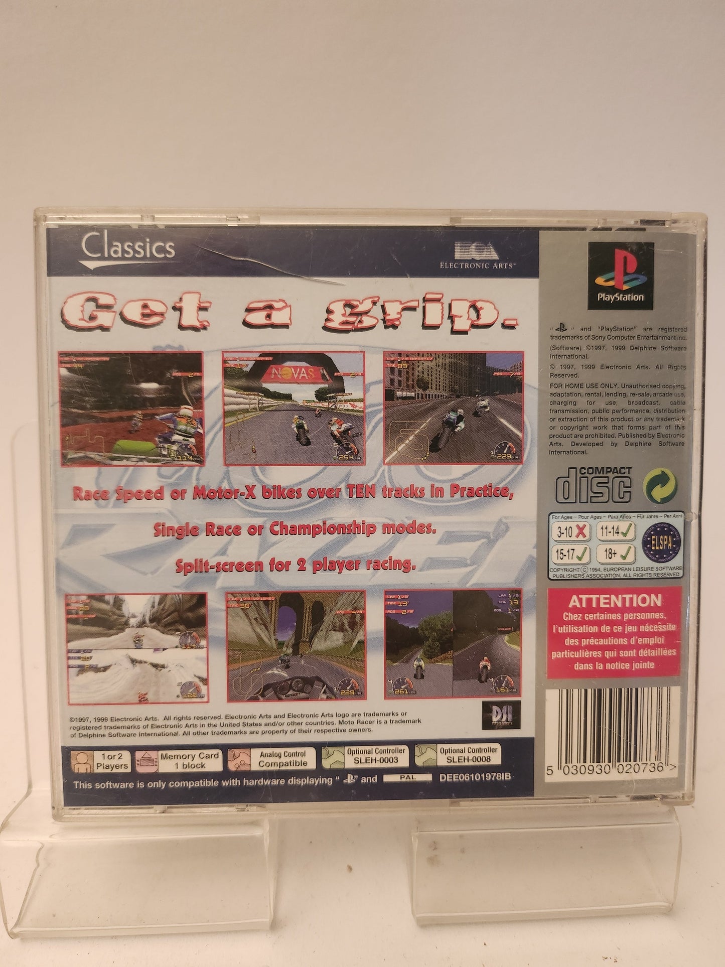 Moto Racer Classics Platinum Playstation 1 - Playstation 1 Games