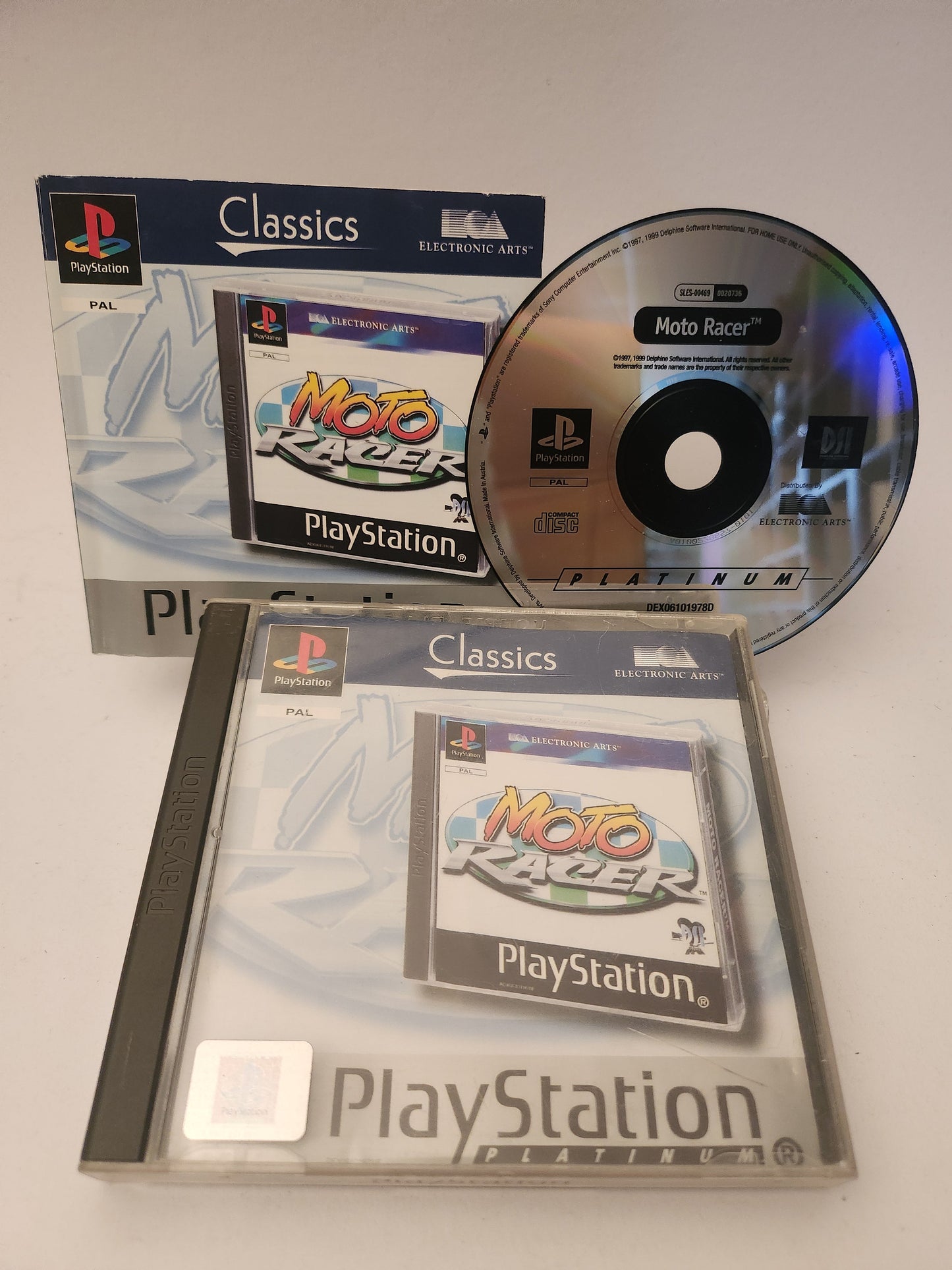 Moto Racer Classics Platinum Playstation 1 - Playstation 1 Games