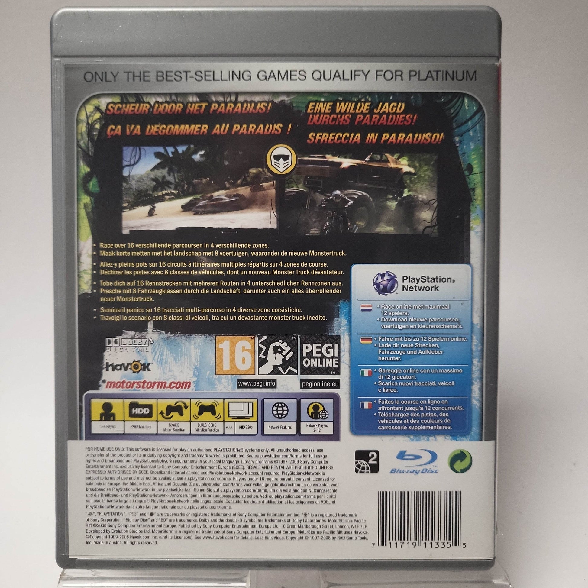 Motorstorm Pacific Rift Platinum Edition Playstation 3 - Feniks Gameshop