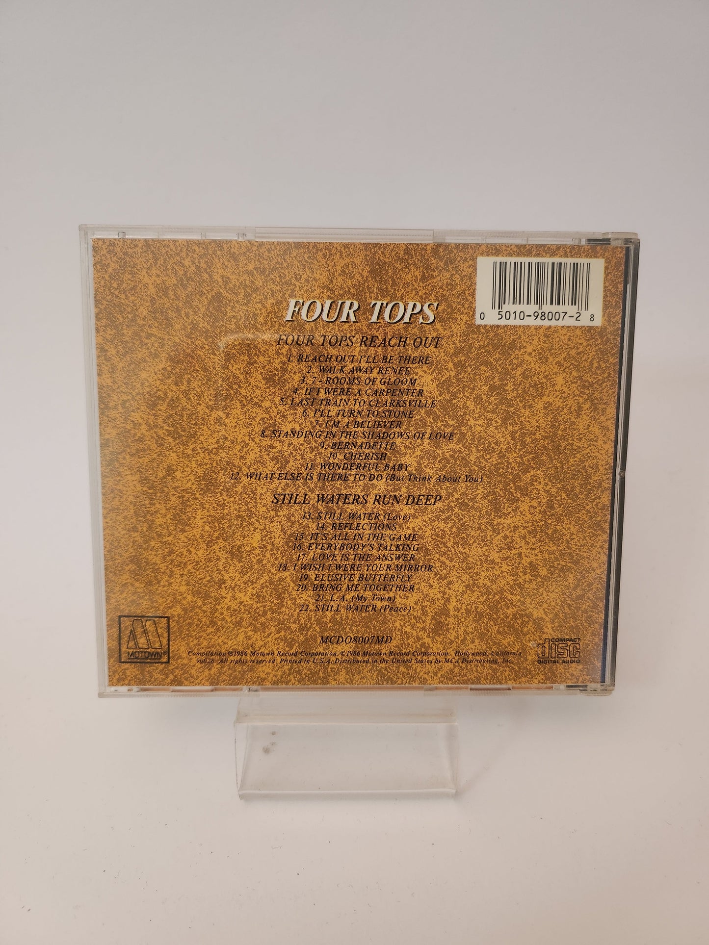 Motown: Four Tops ’2 All Time Great Classic Albums’ CD - Cd