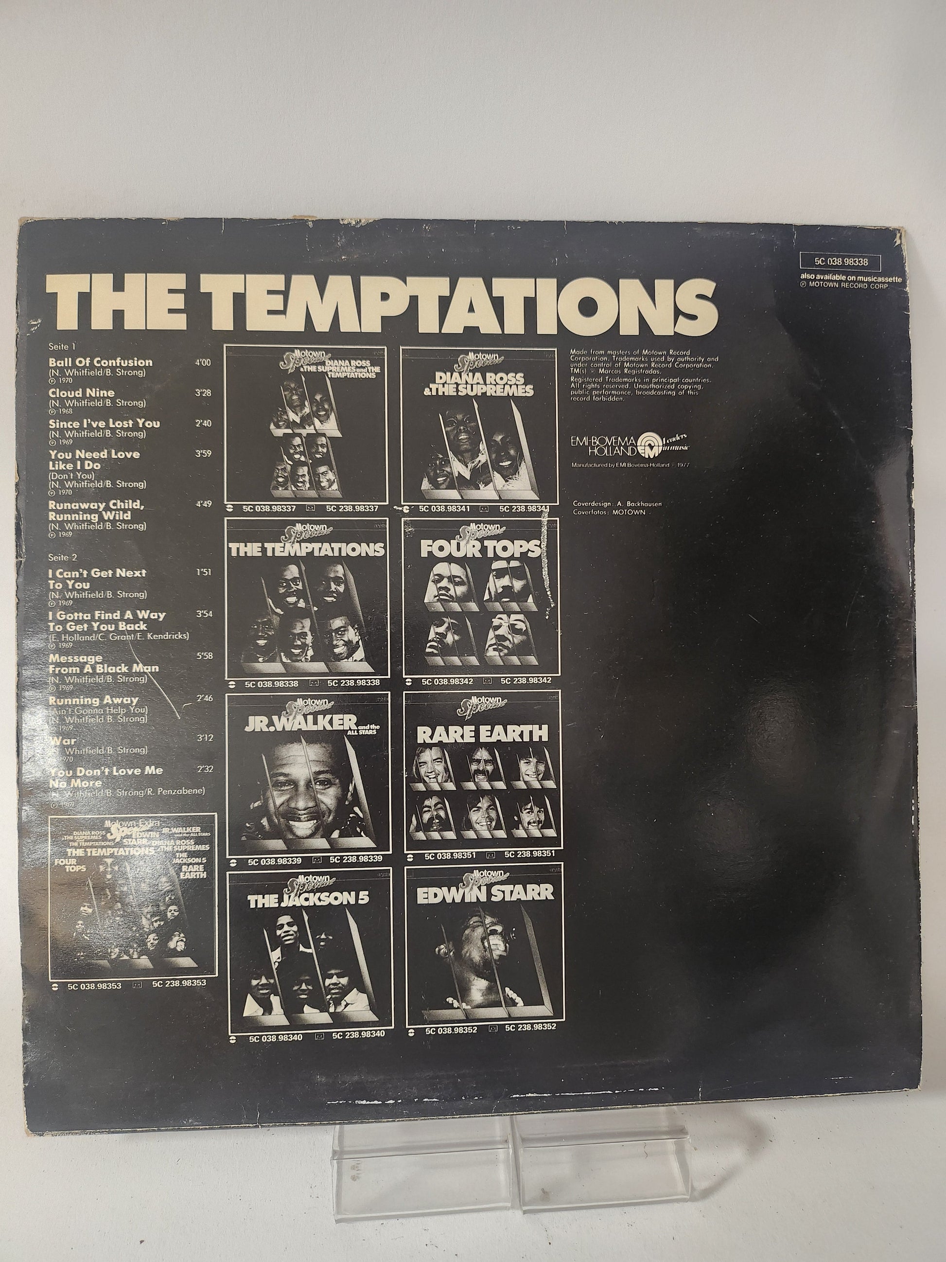 Motown Special: the Temptations LP Vinyl - Lp Vinyl