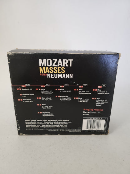Mozart Masses Peter Neumann CD Box - Cd