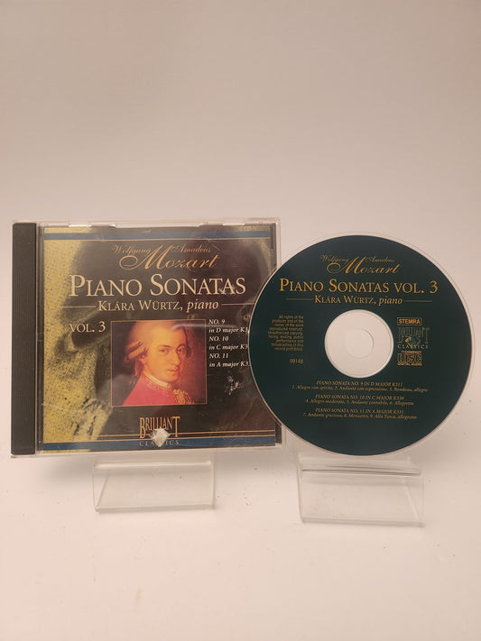 Mozart Piano Sonatas Volume 3 PC - Cd