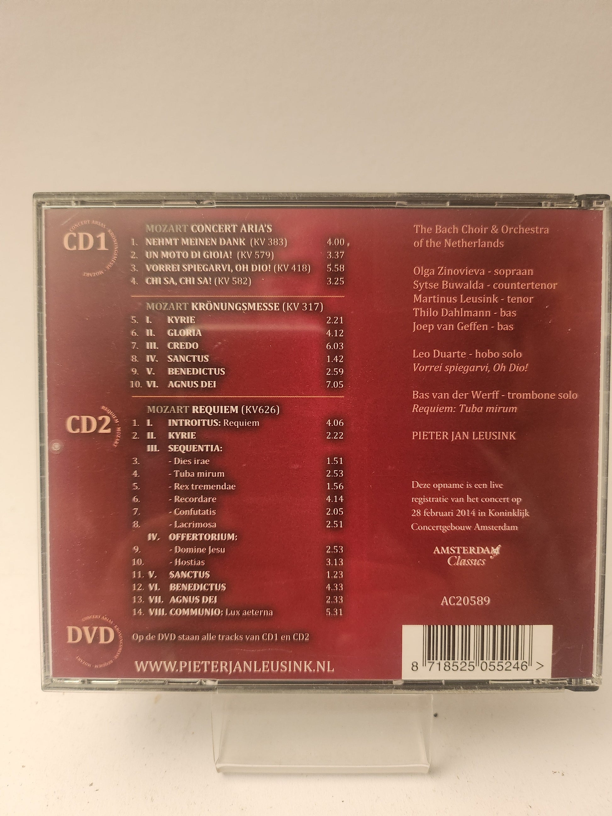 Mozart: Requiem CD - Cd