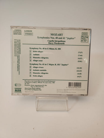 Mozart: Symphonies Nos 40 & 41 CD - Cd